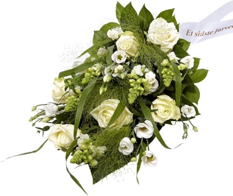 product image for Funeral spray Florist's Choice with ribbon