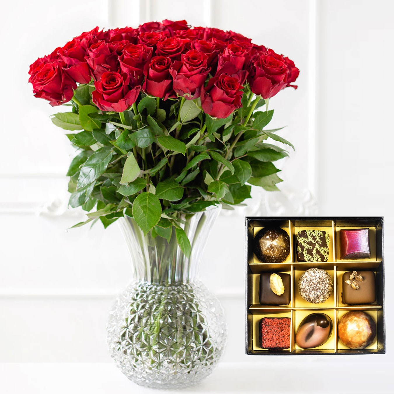 product image for 15 roses and a box of chocolates