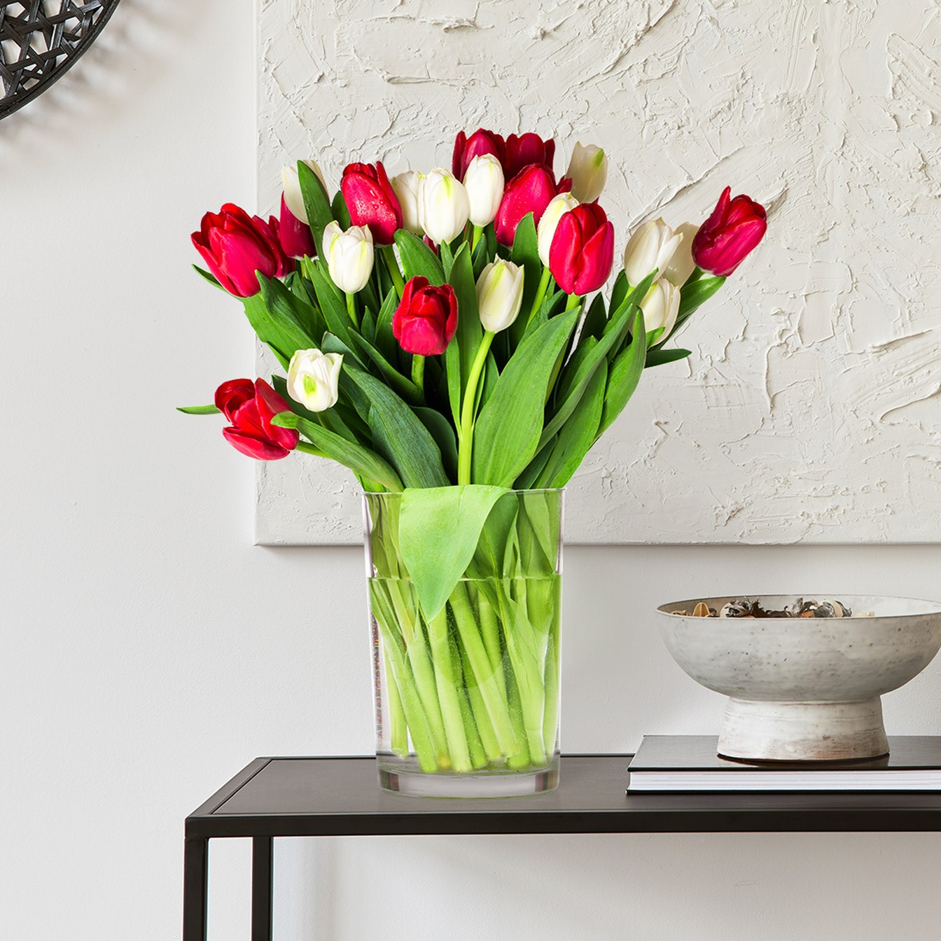product image for Tulips Red and White