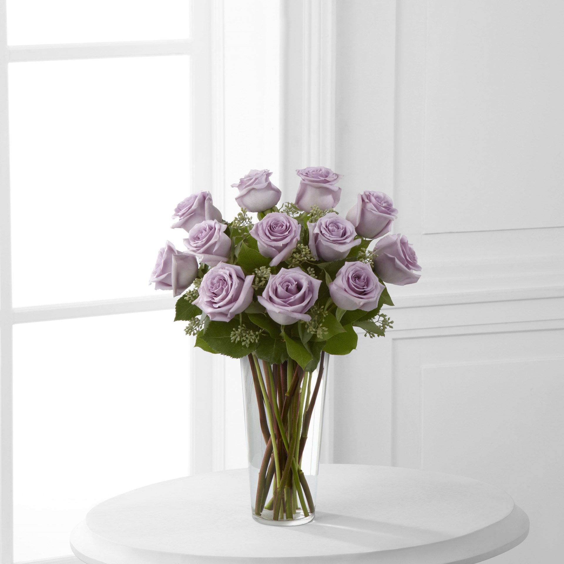 product image for The Lavender Rose Bouquet by FTD - VASE INCLUDED
