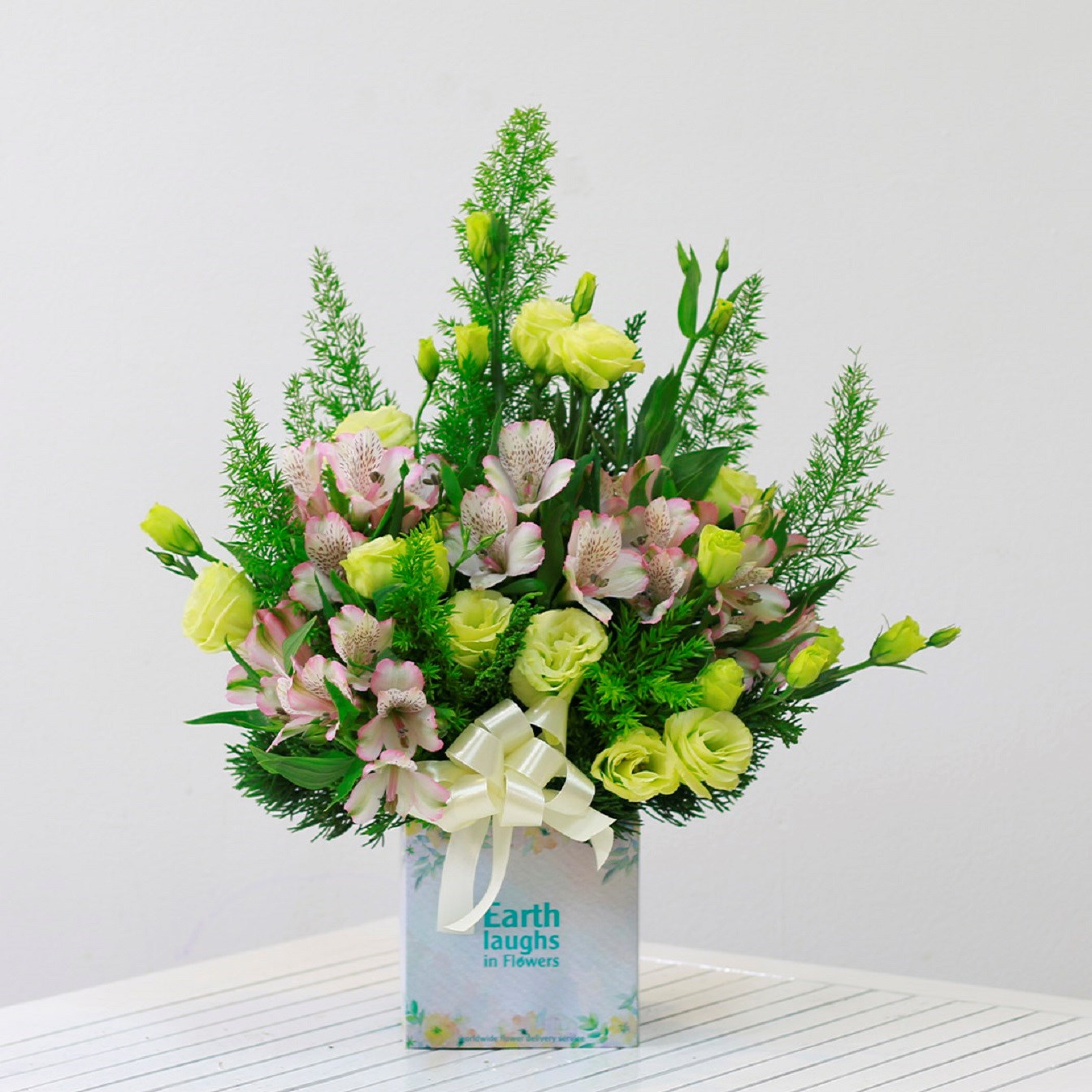 product image for Lime and Pink Flowers
