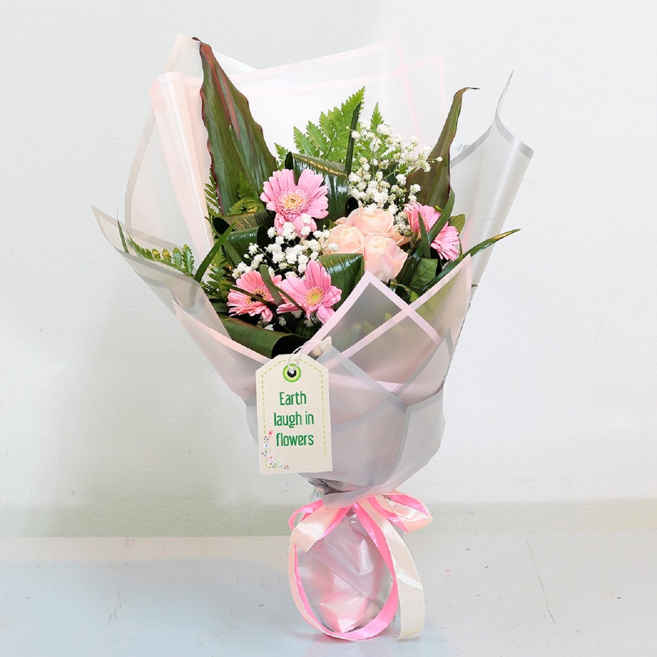 product image for Pink and White soft tones bunch