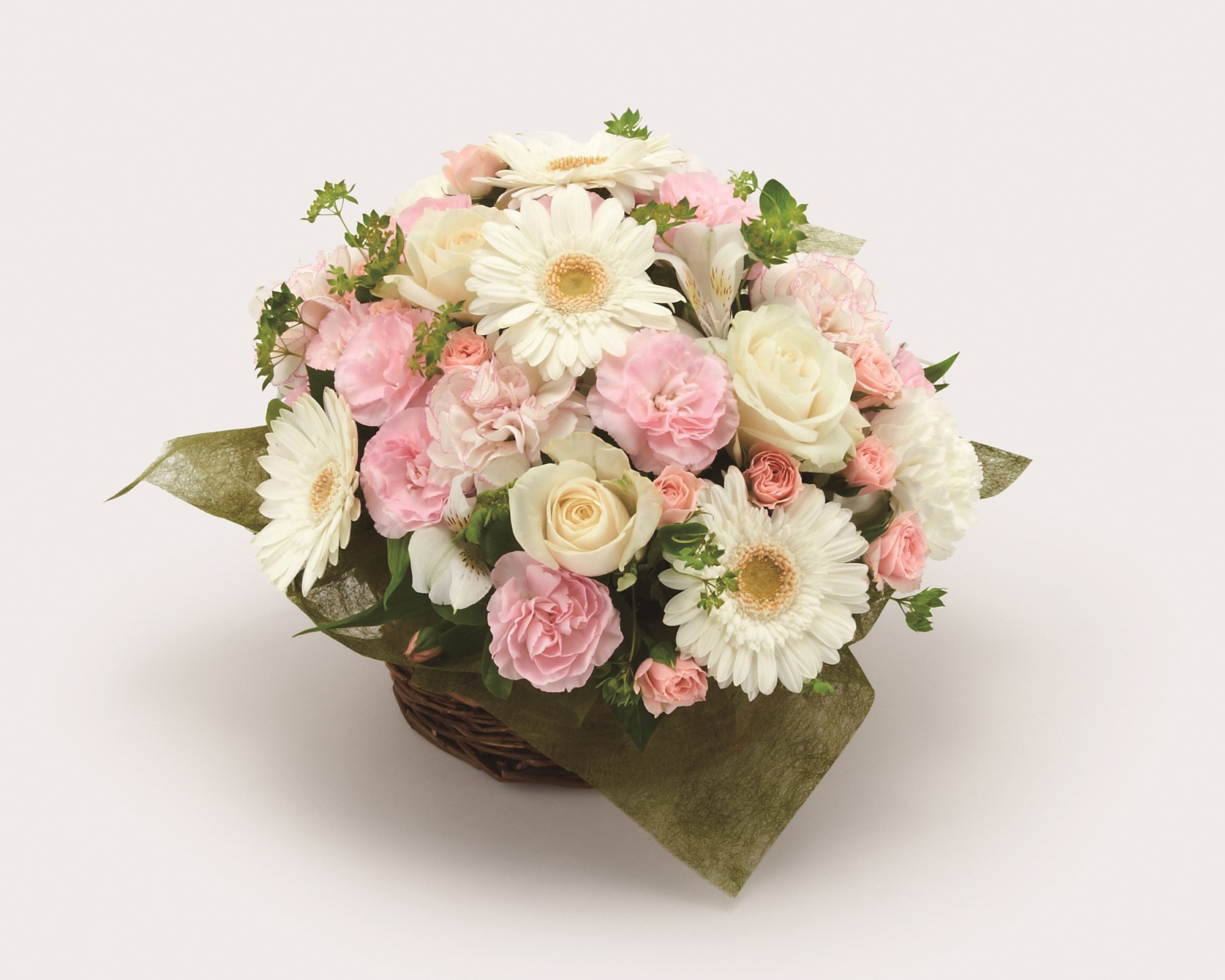 product image for Mothers Day white and pink arrangement