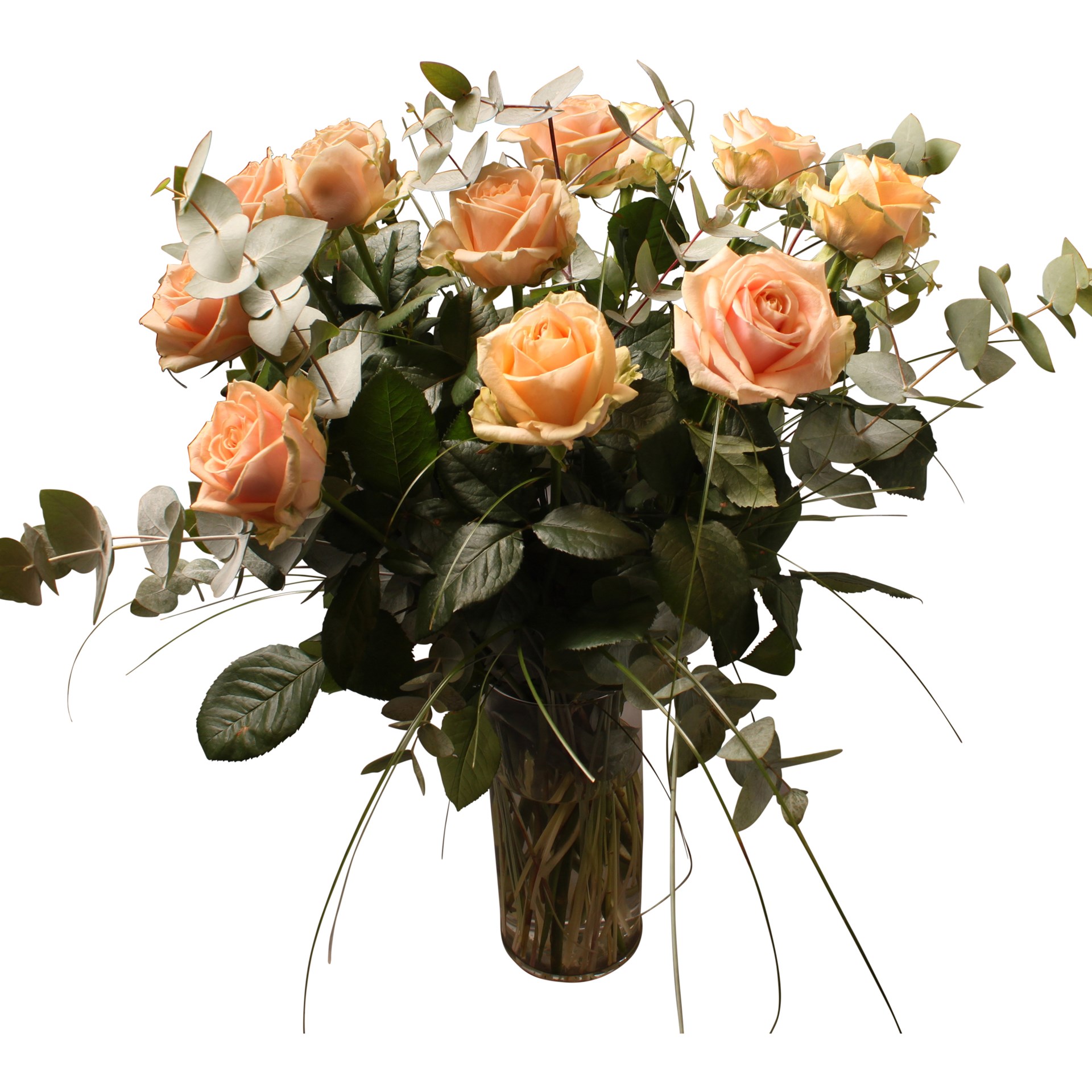 product image for 12 Pink roses