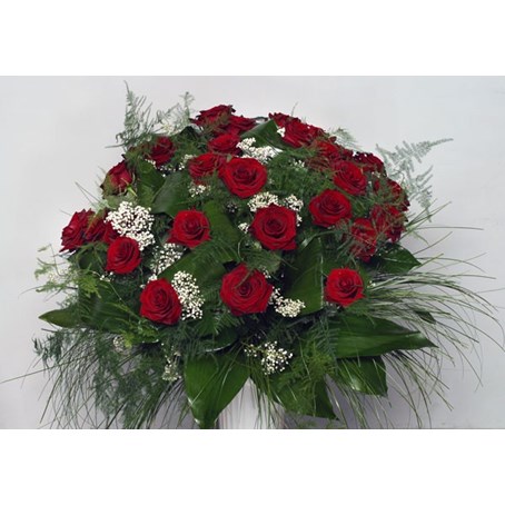 Bouquet of Long Stemmed Red Roses