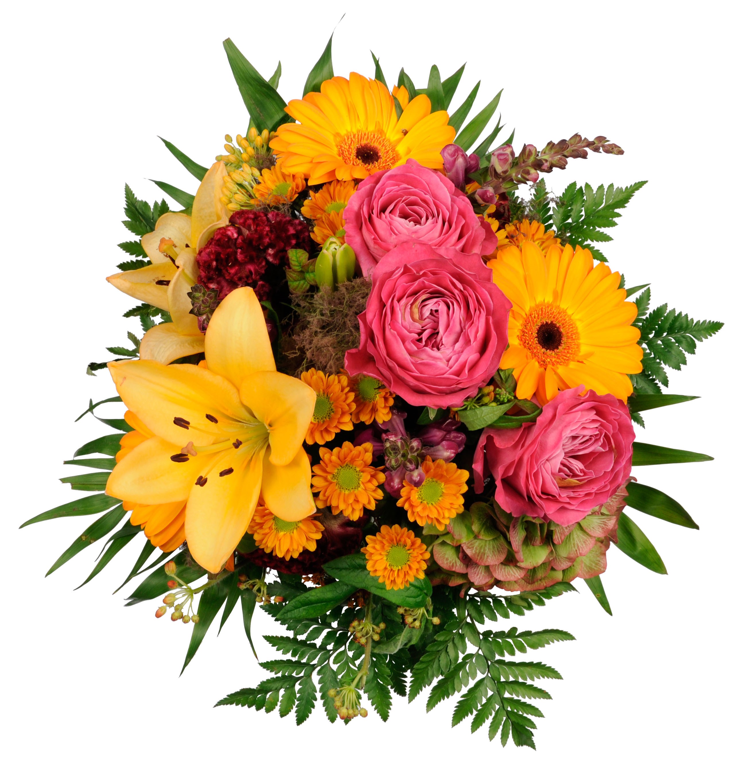 Panier de rangement matelassé Flower Bouquet Dijon BIO KONGES