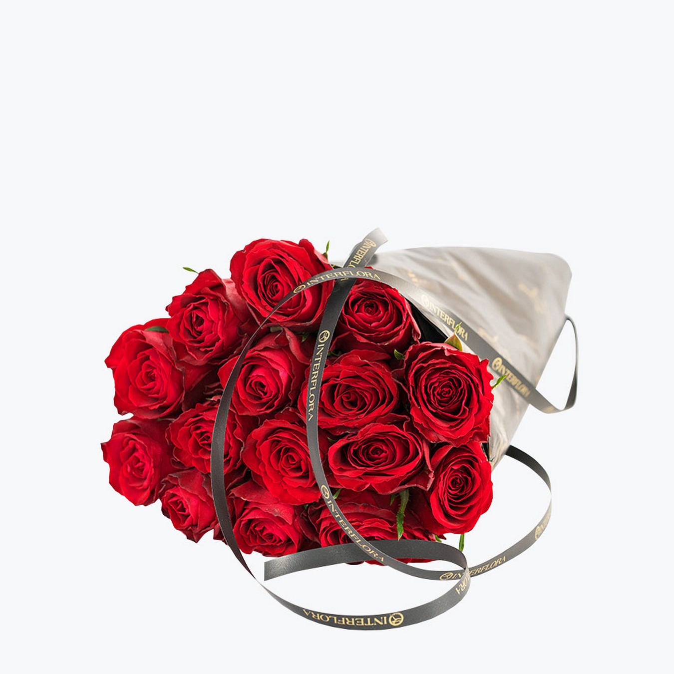 15 Red Roses Gift Wrapped 190856