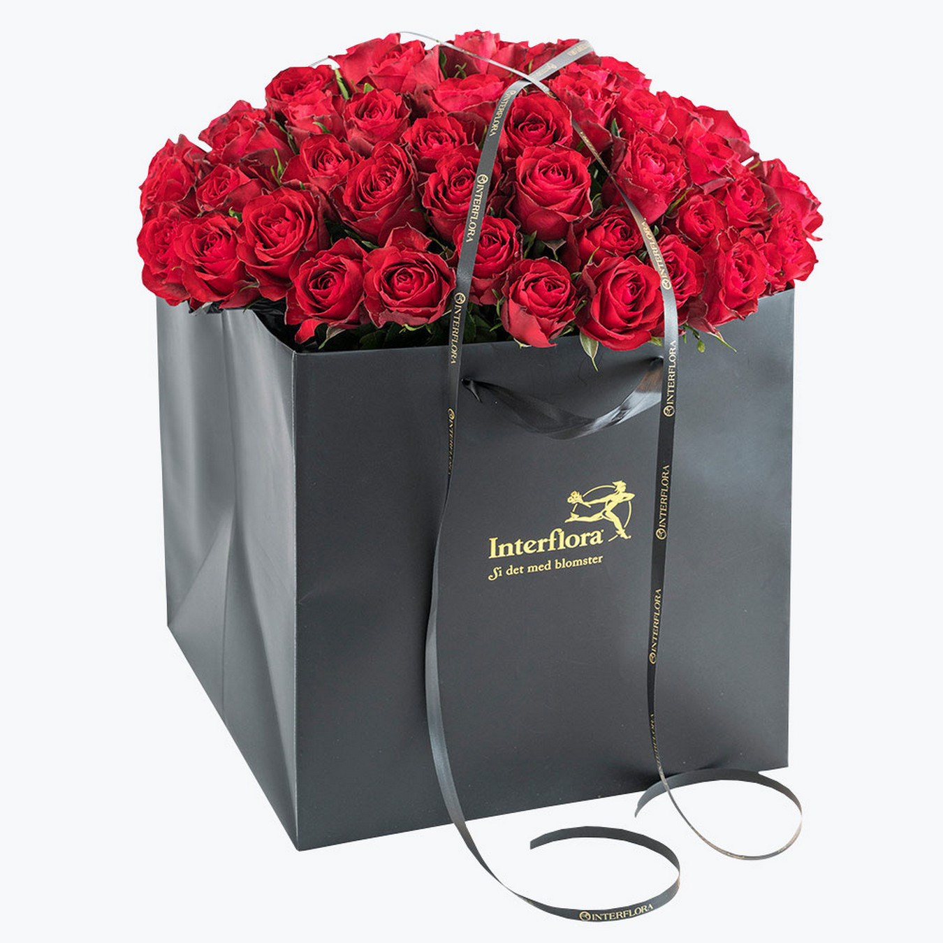 60 Red Roses In A Gift Bag 190864