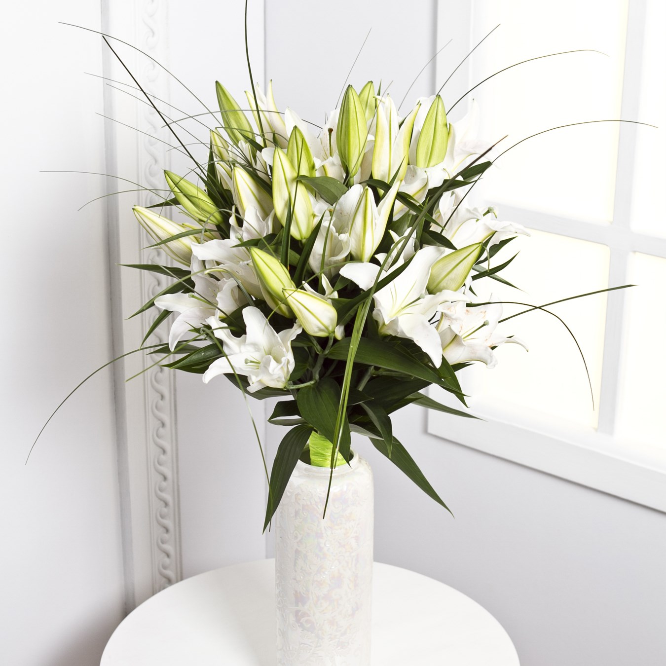 product image for Sympathy Bouquet with White Lilies