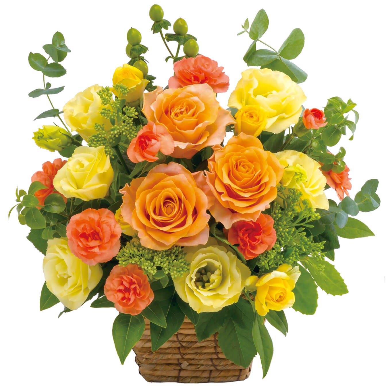 product image for Arrangement in yellow and orange