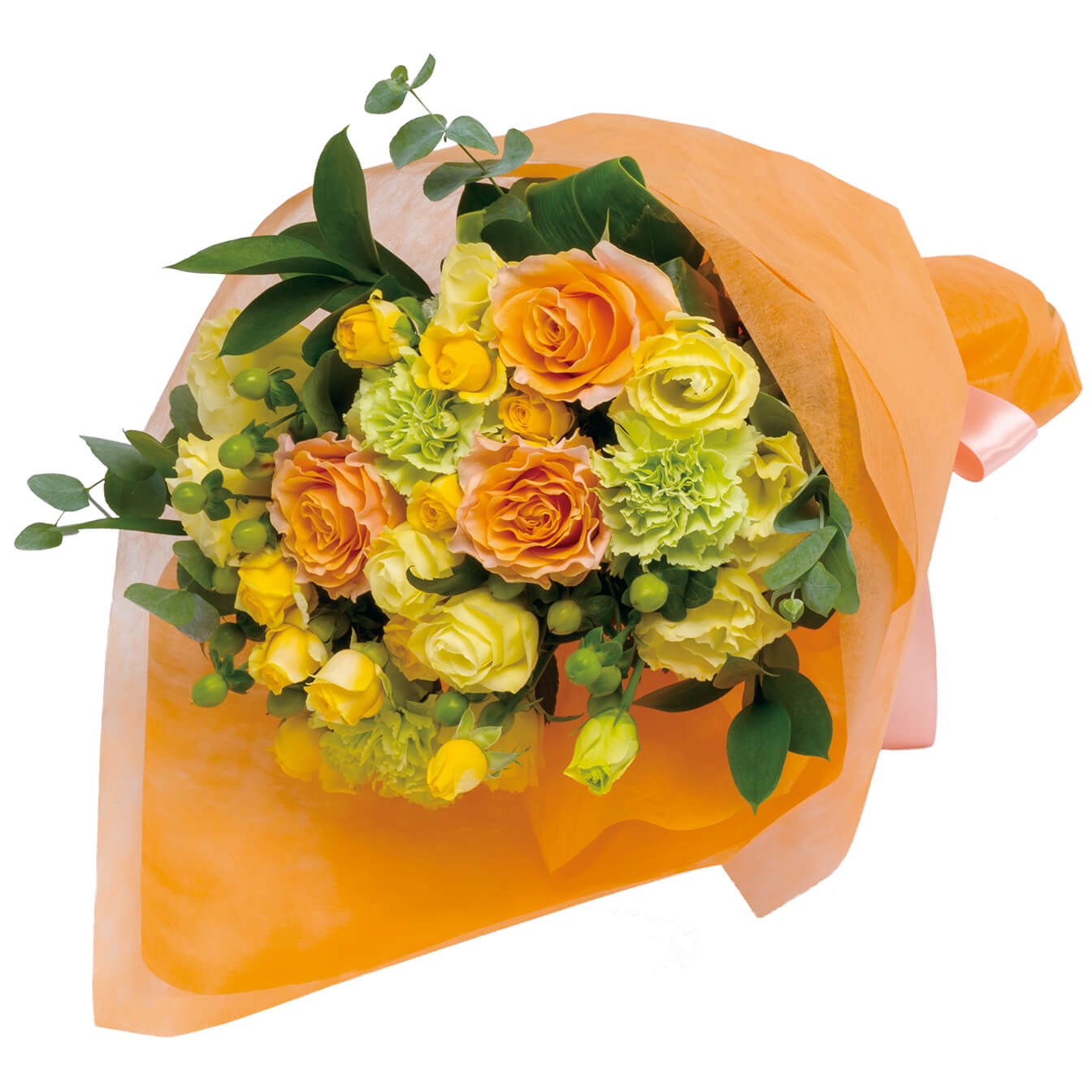 Bouquet in yellow and orange