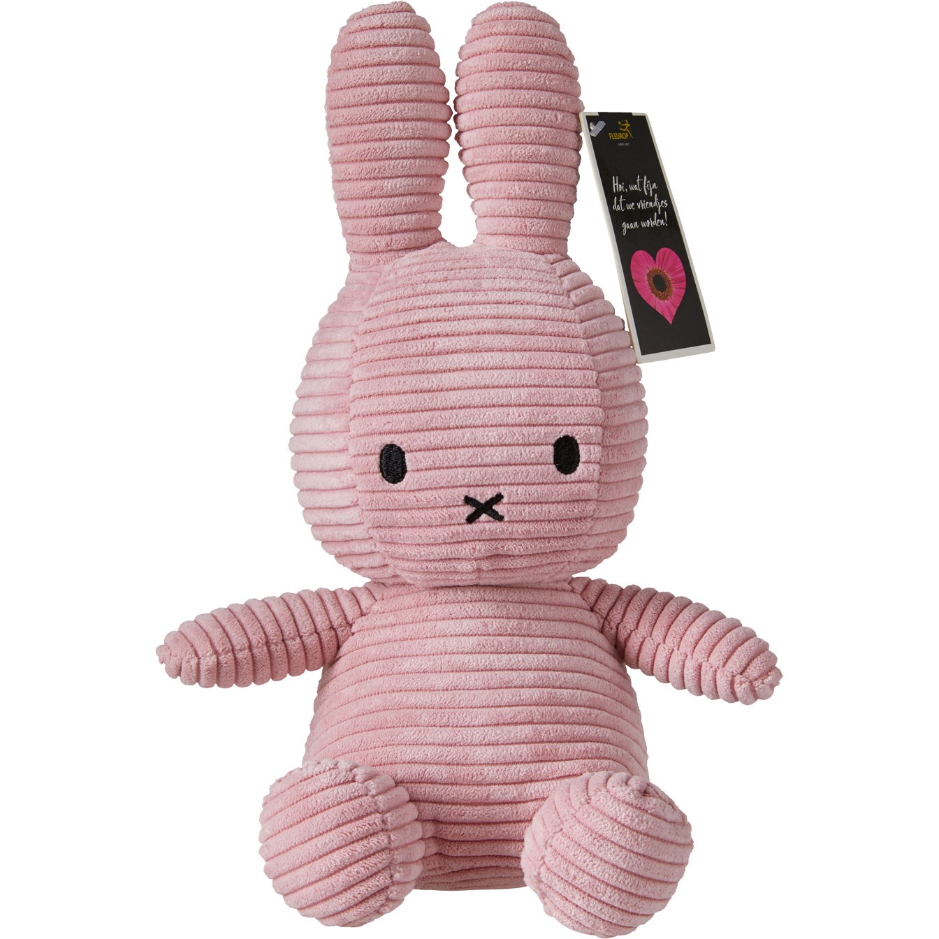 Miffy Pink - 27 cm. Only with flowers