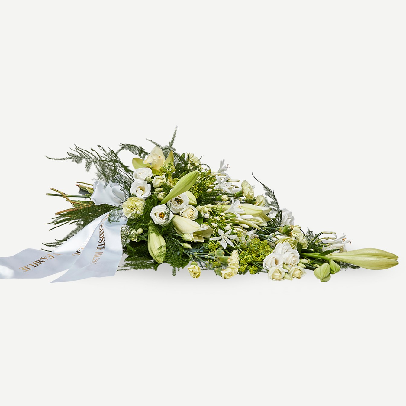 product image for Classic funeral spray with ribbon