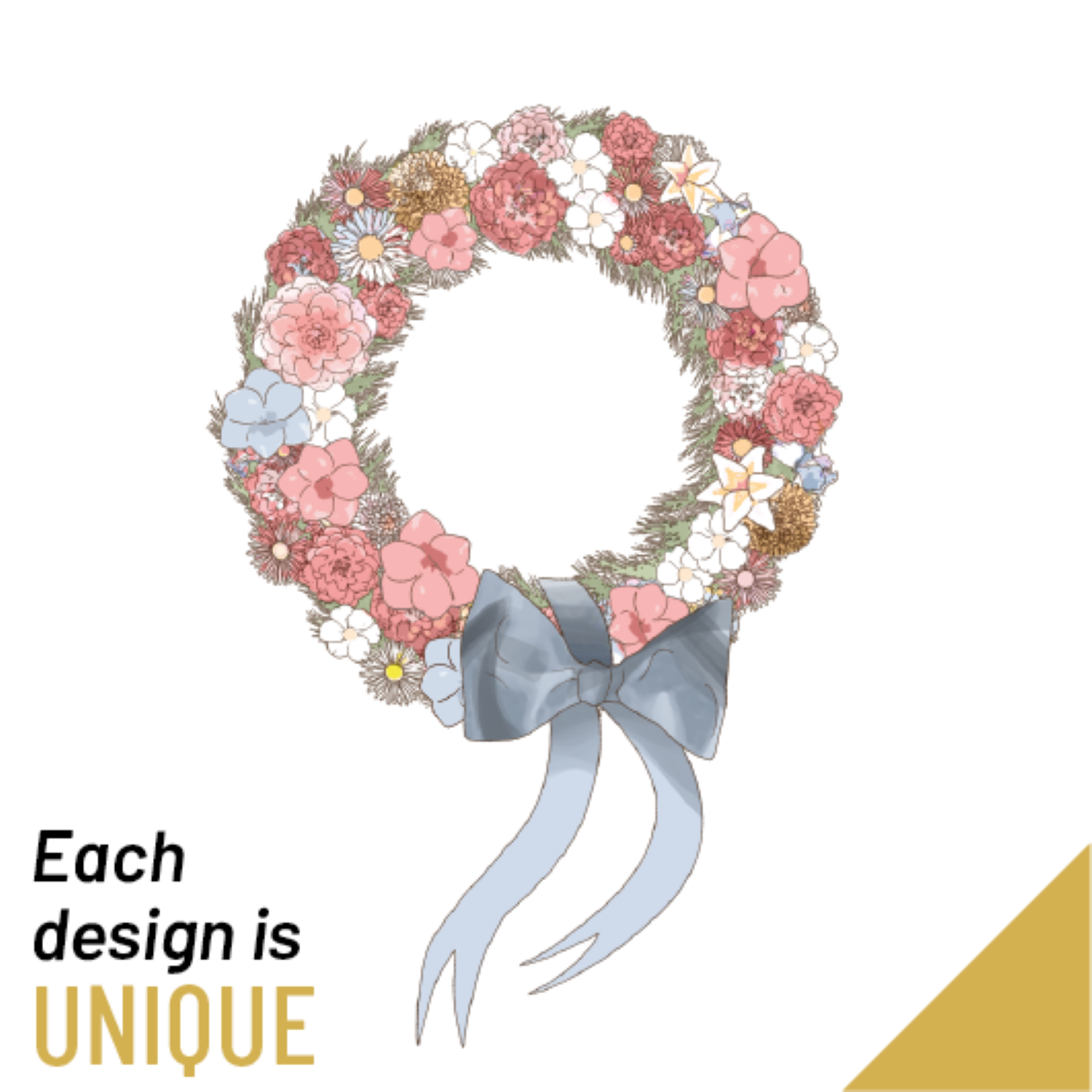 product image for Funeral Wreath with Ribbon