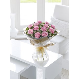 Pink and Rose Hand Tied