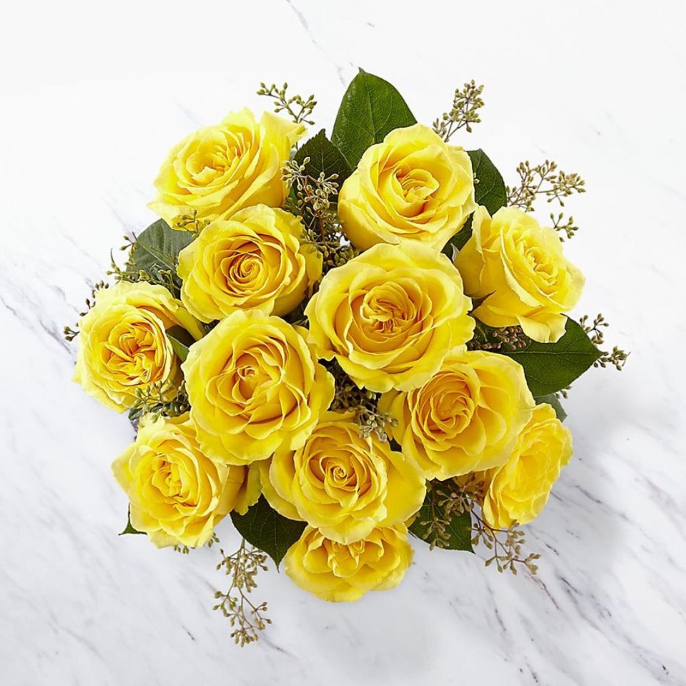 product image for 12 Yellow Rose Bunch
