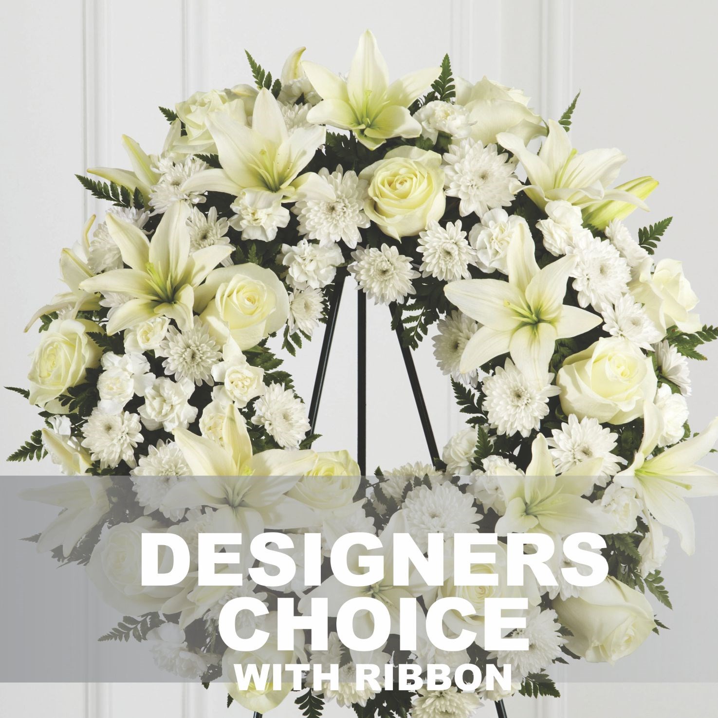 product image for Wreath with ribbon