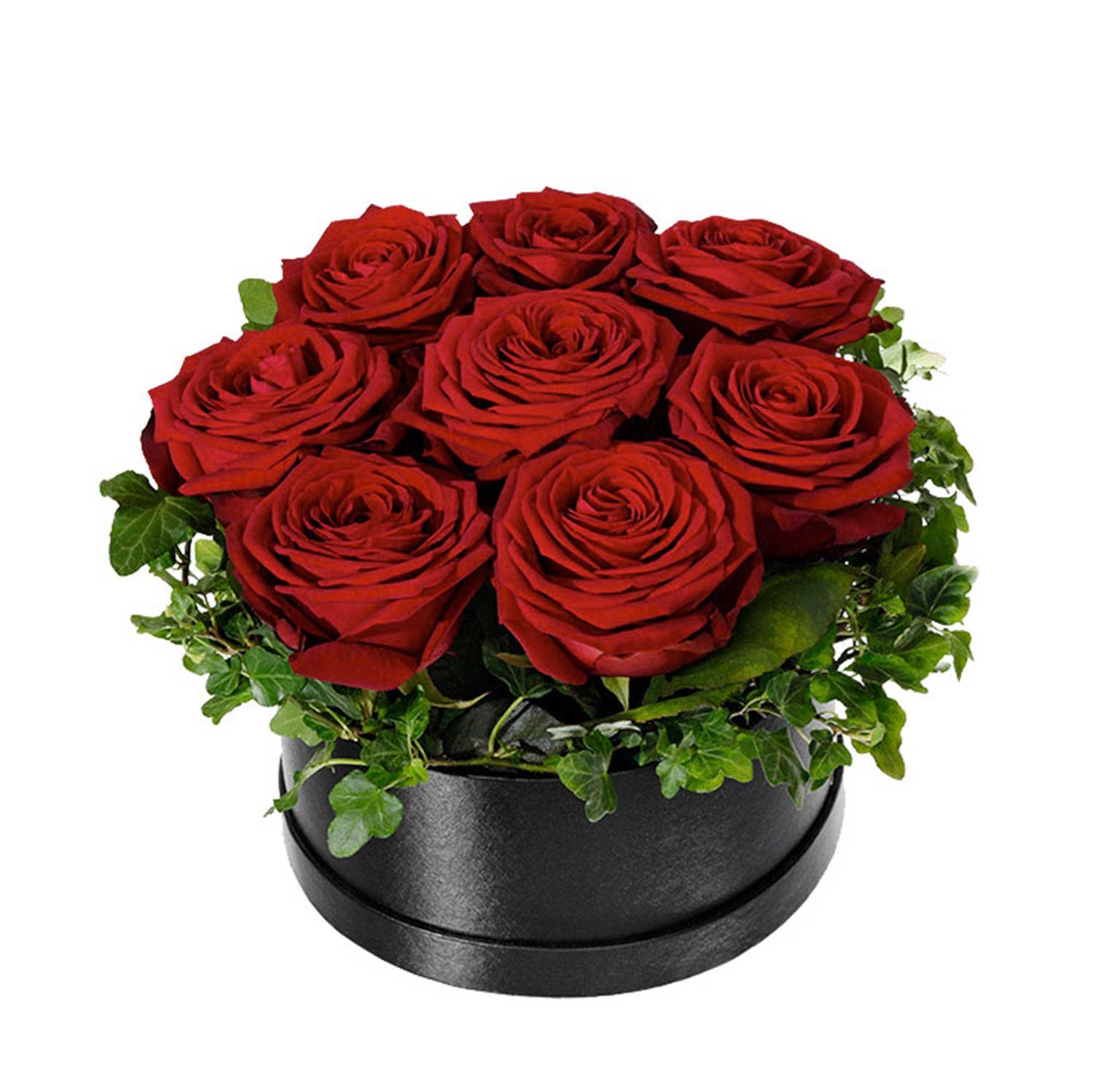 Large Flower Box, Red Roses