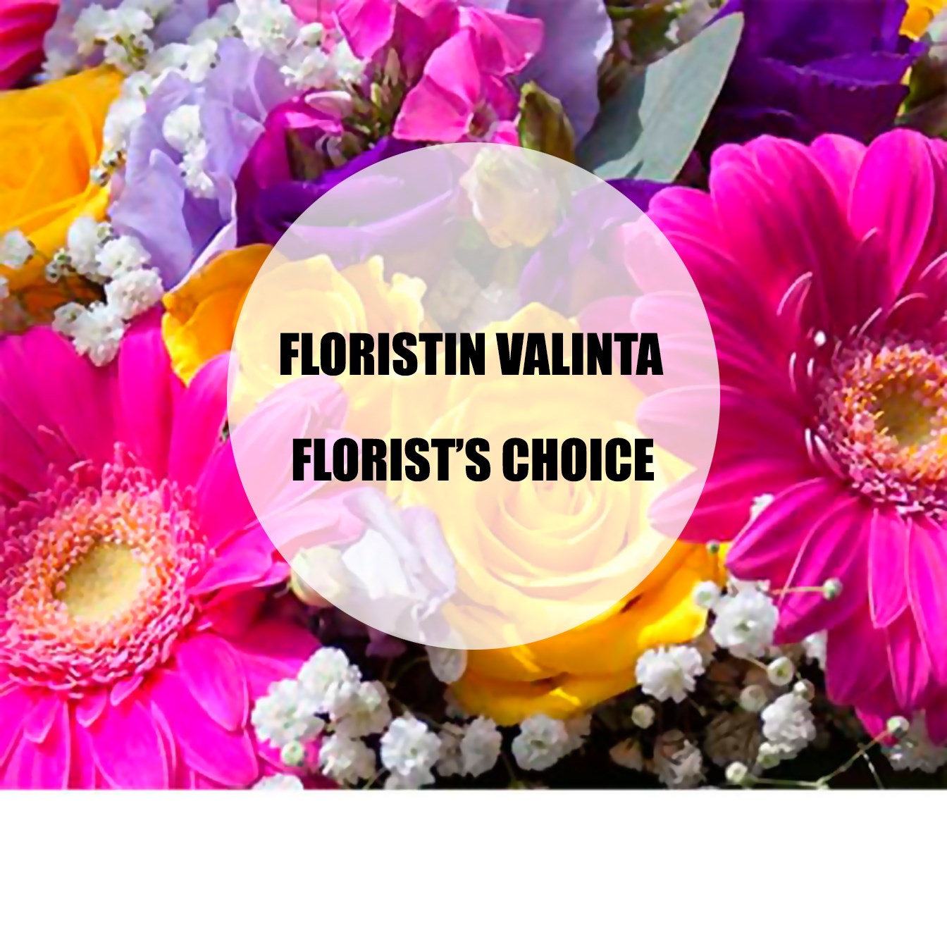 Florist's choice summer bouquet
