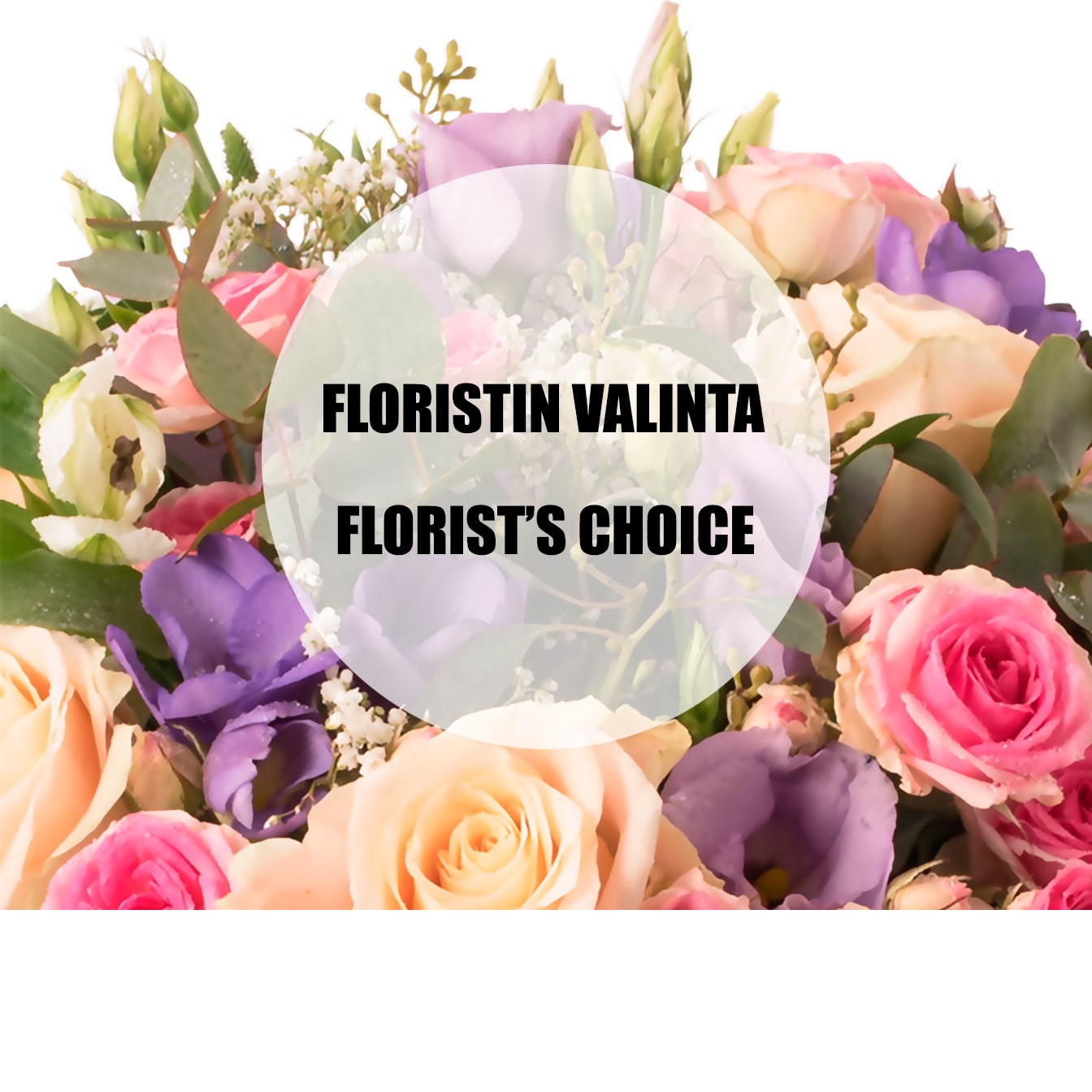 product image for Mother's Day bouquet in pastel shades, florist's choice