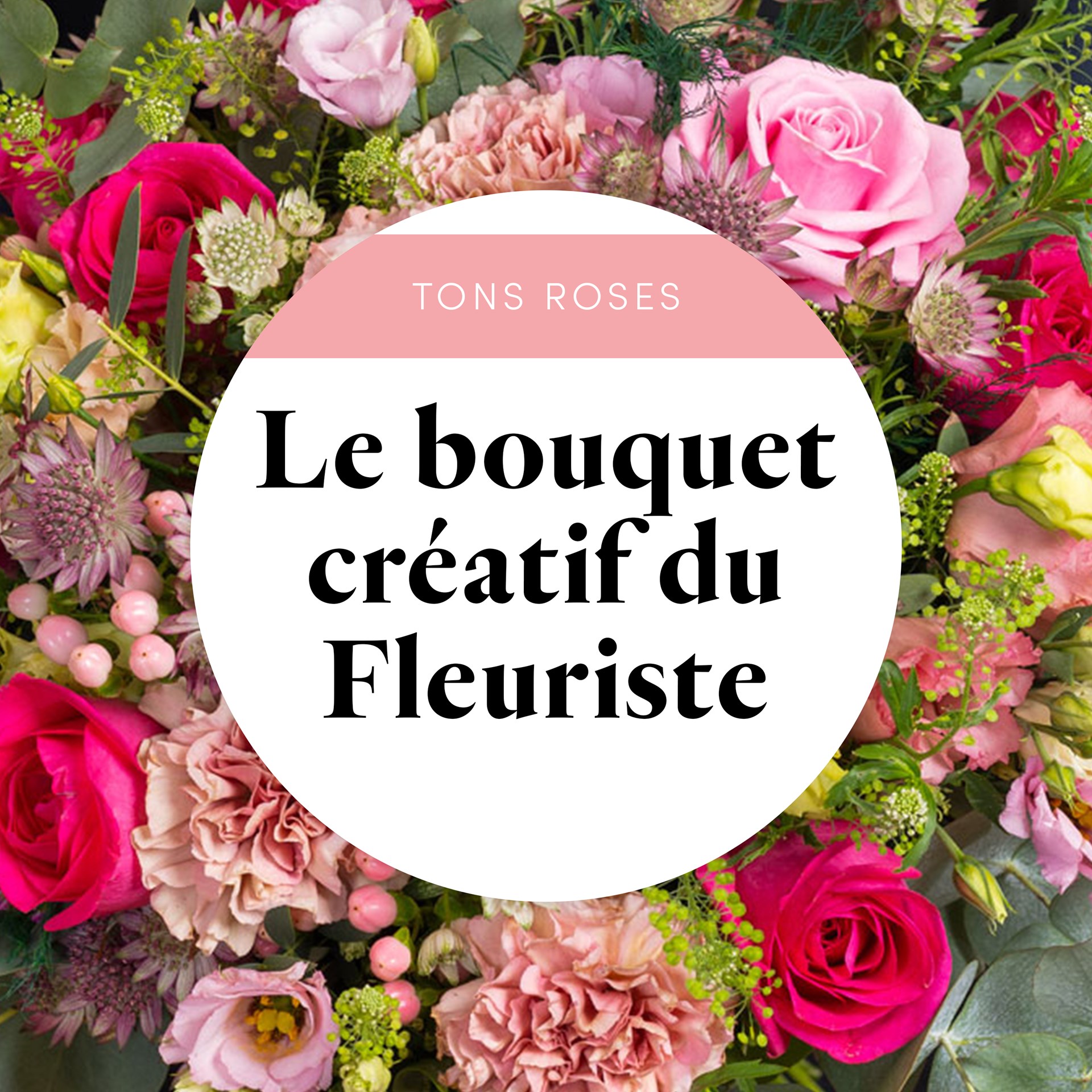 product image for Bouquet du fleuriste Rose