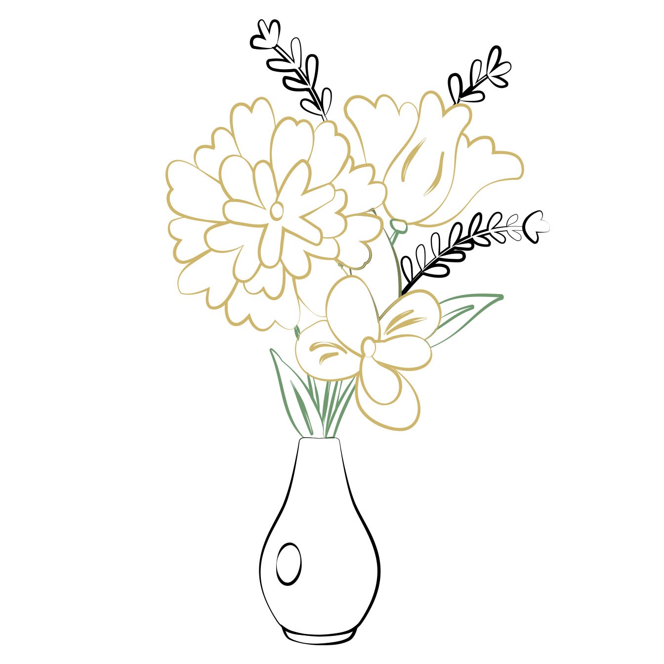 product image for Designer Vase Arrangement