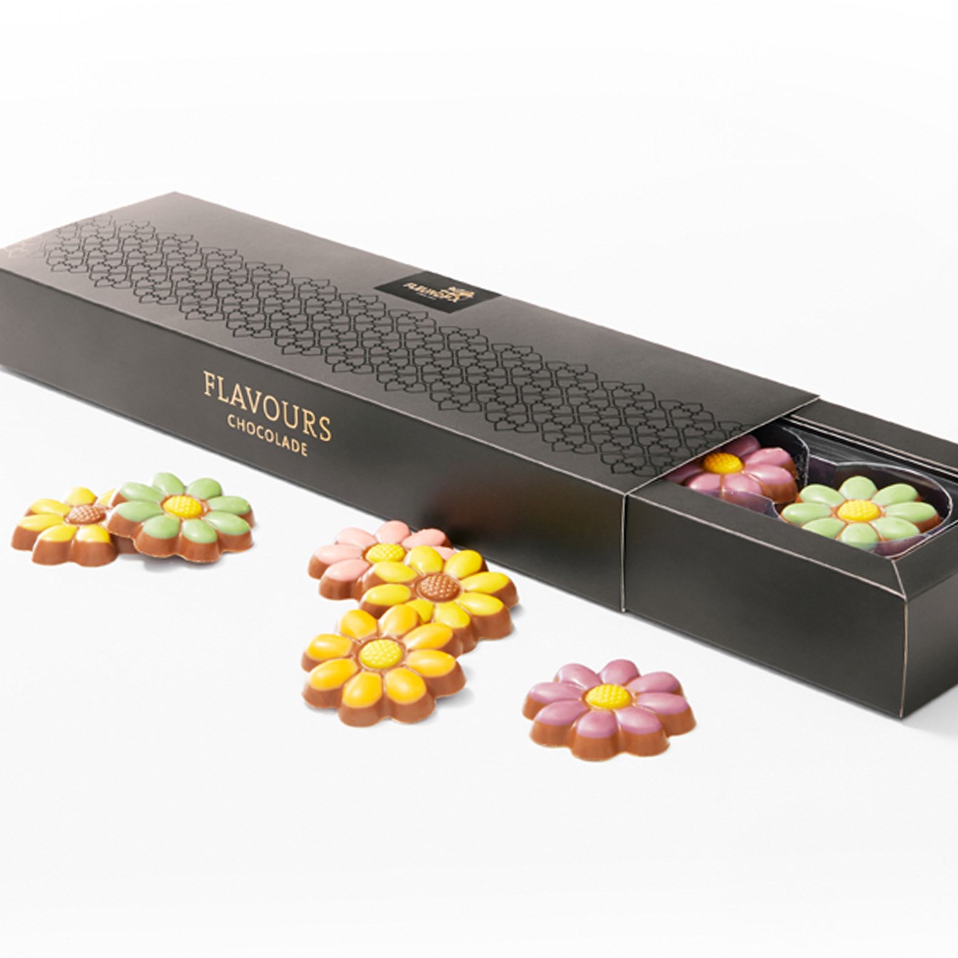 Flavours chocolate. Only with flowers Interflora Latvia. Flower