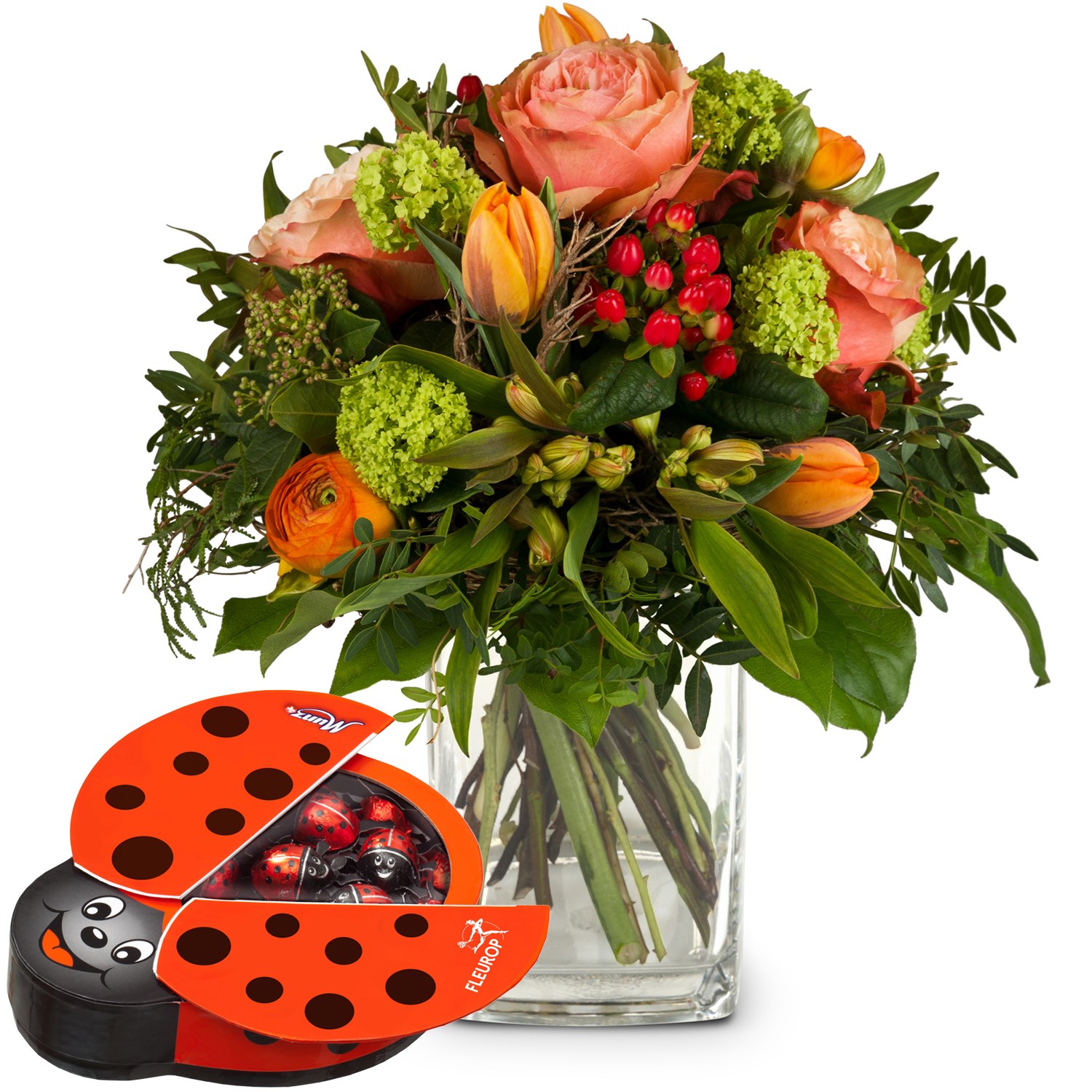 Signs of Spring with Munz chocolate ladybird
