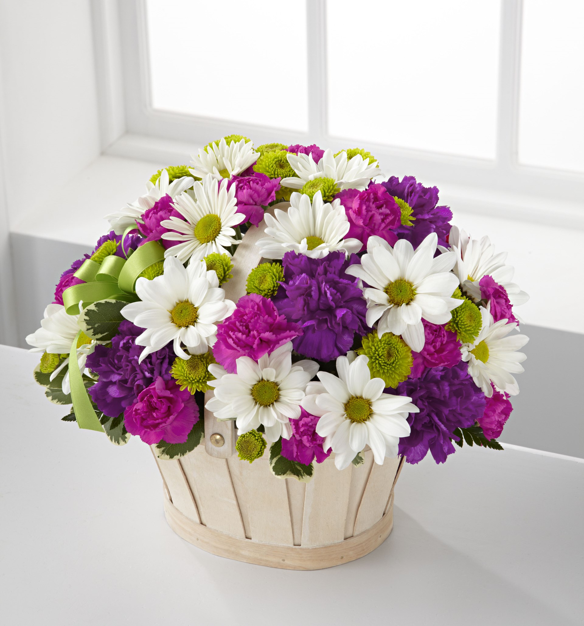 Blooming Bounty Bouquet Basket included