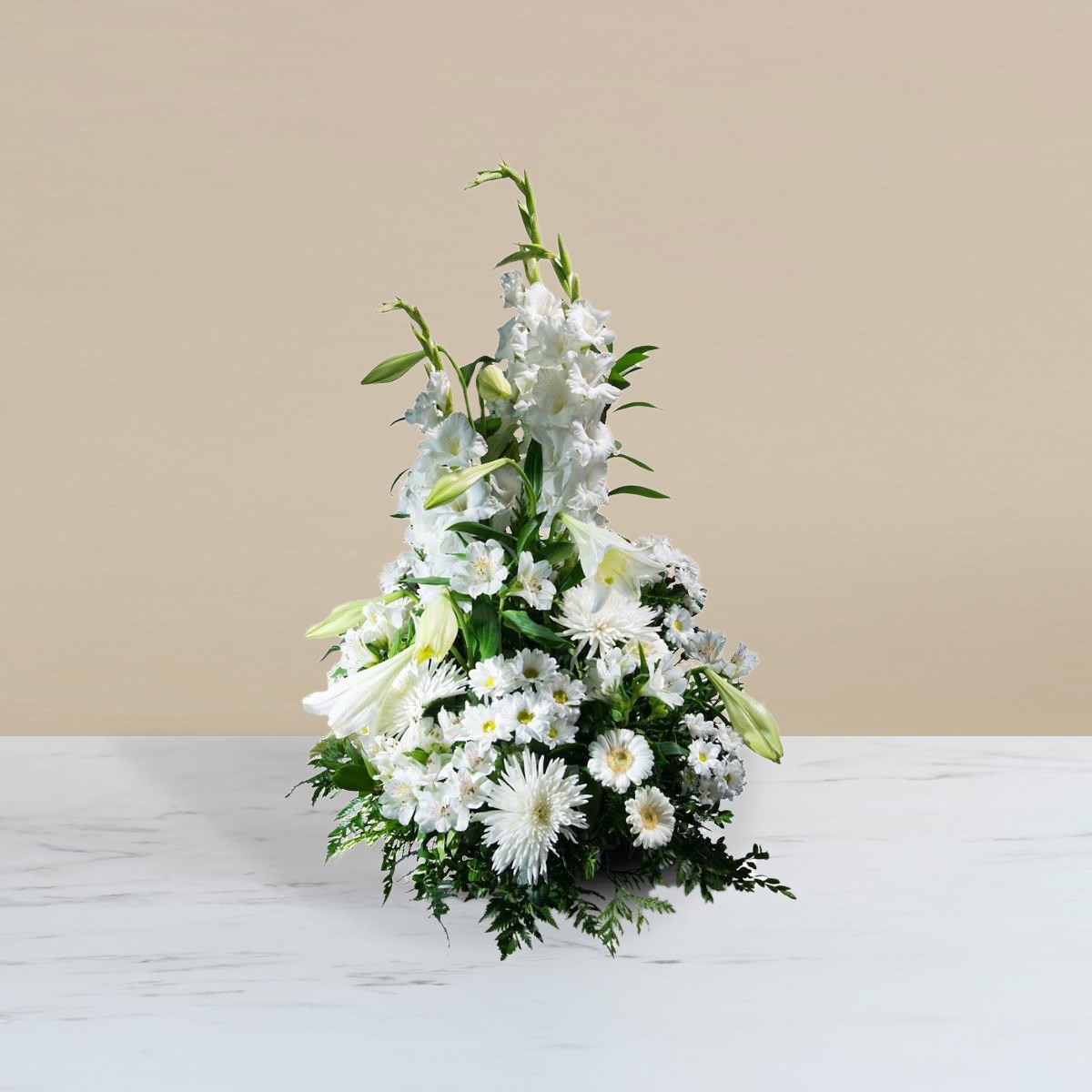 product image for Vertical Bouquet in white shades