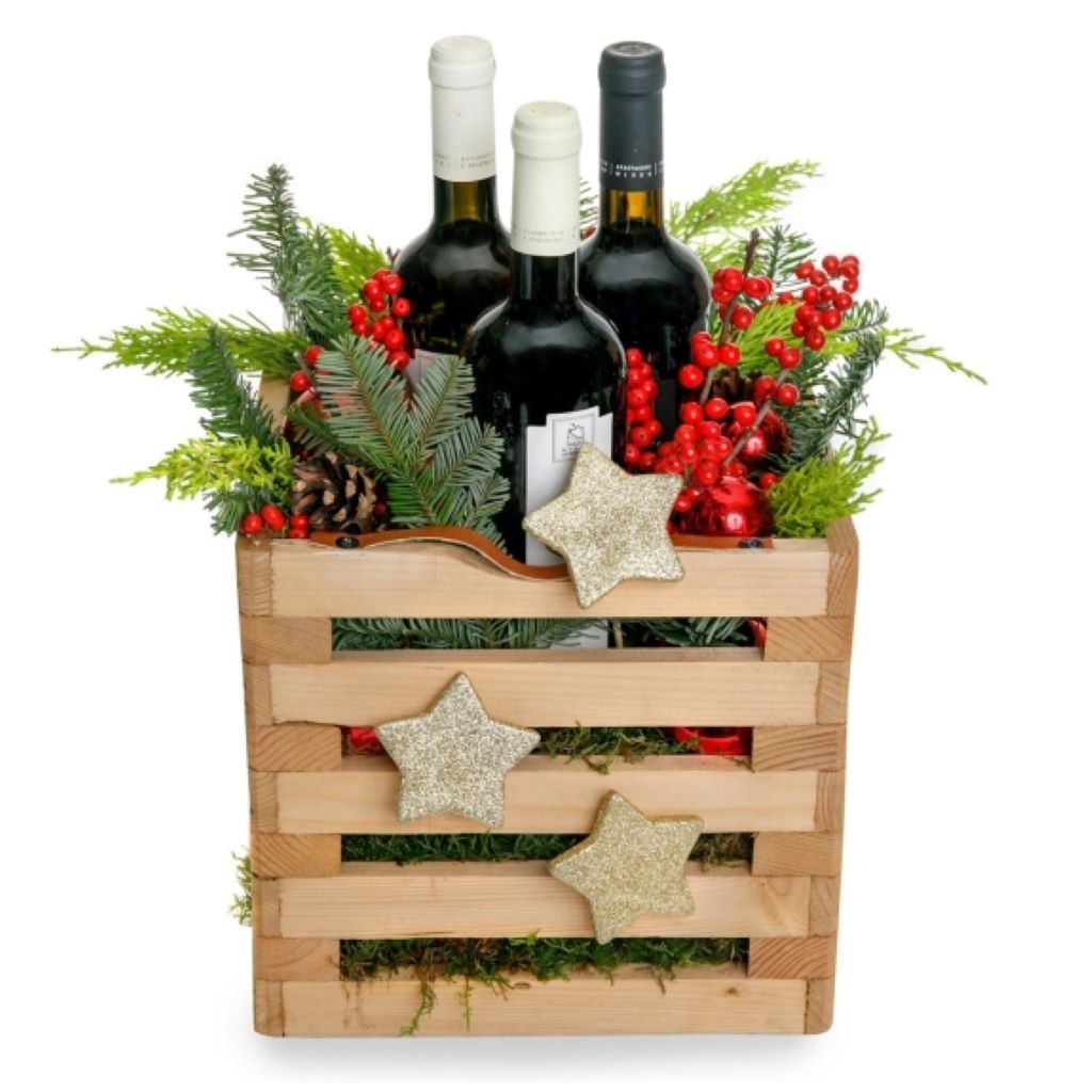 product image for Christmas Basket of Wine