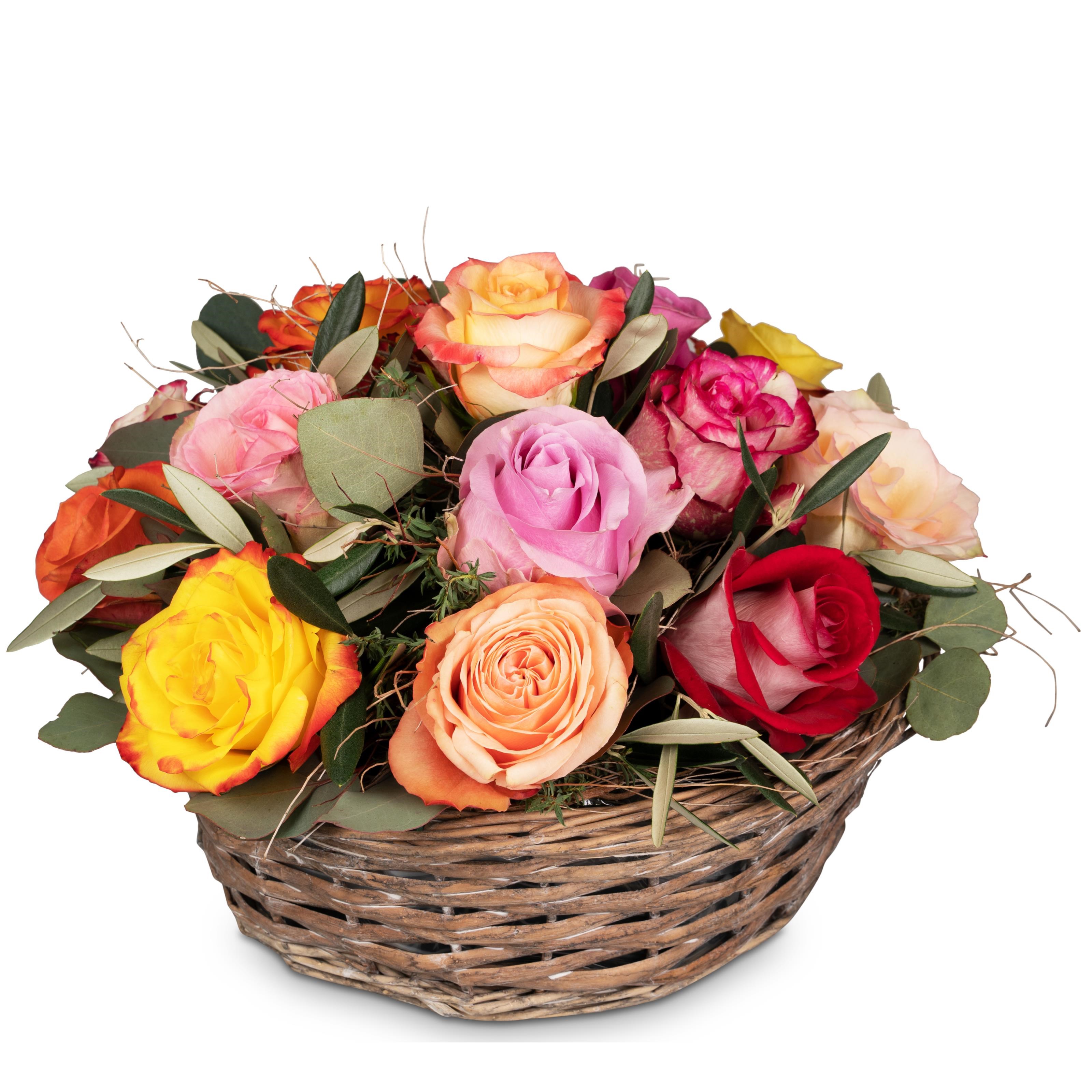 A Basket Full of Roses