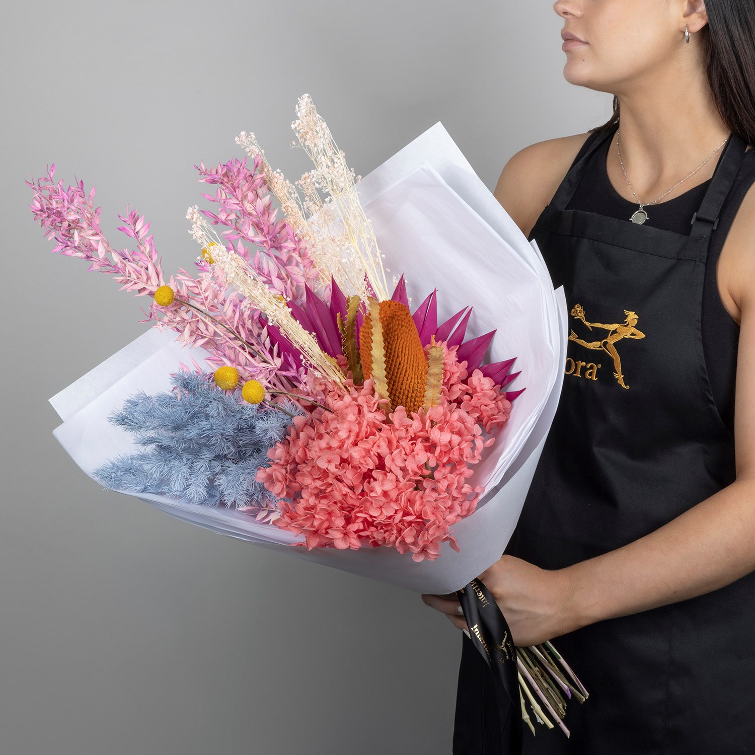 product image for Bright Dried Flower Bouquet