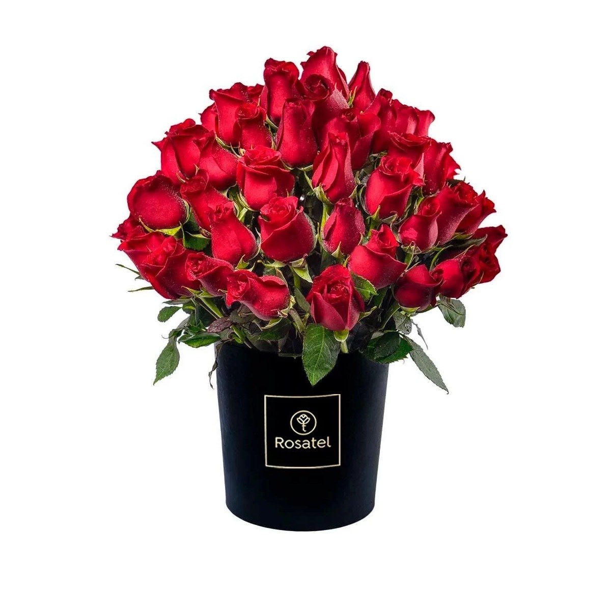 product image for 60 Roses Hatbox
