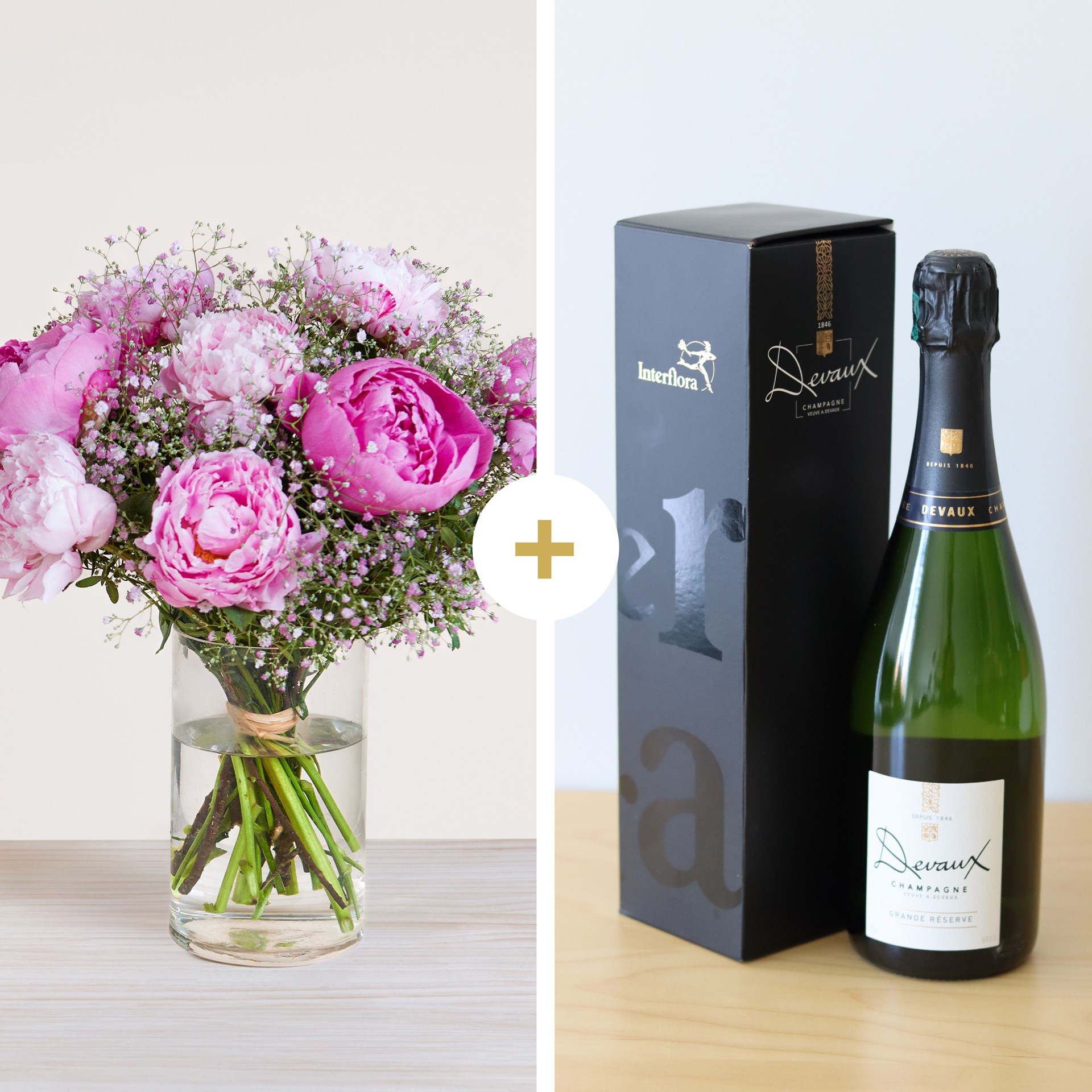 product image for Nos belles pivoines et son champagne