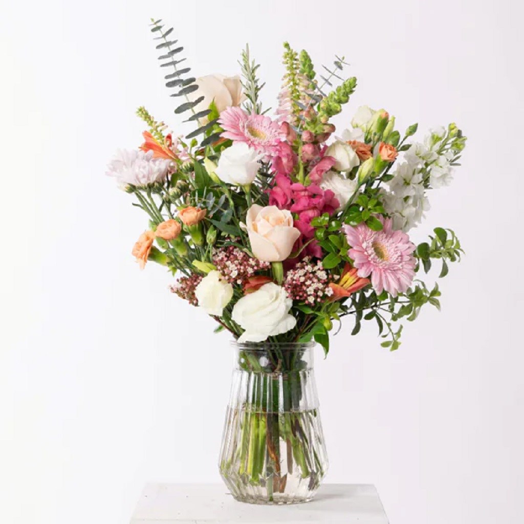 product image for Seasonal Pastel Bouquet in Vase