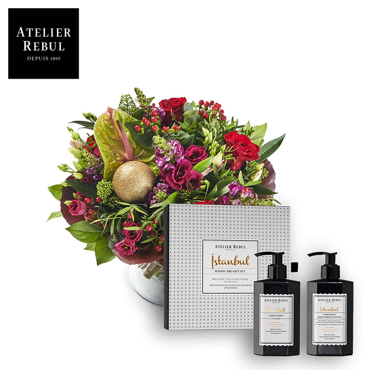 product image for Red Christmas bouquet Atelier Rebul TM