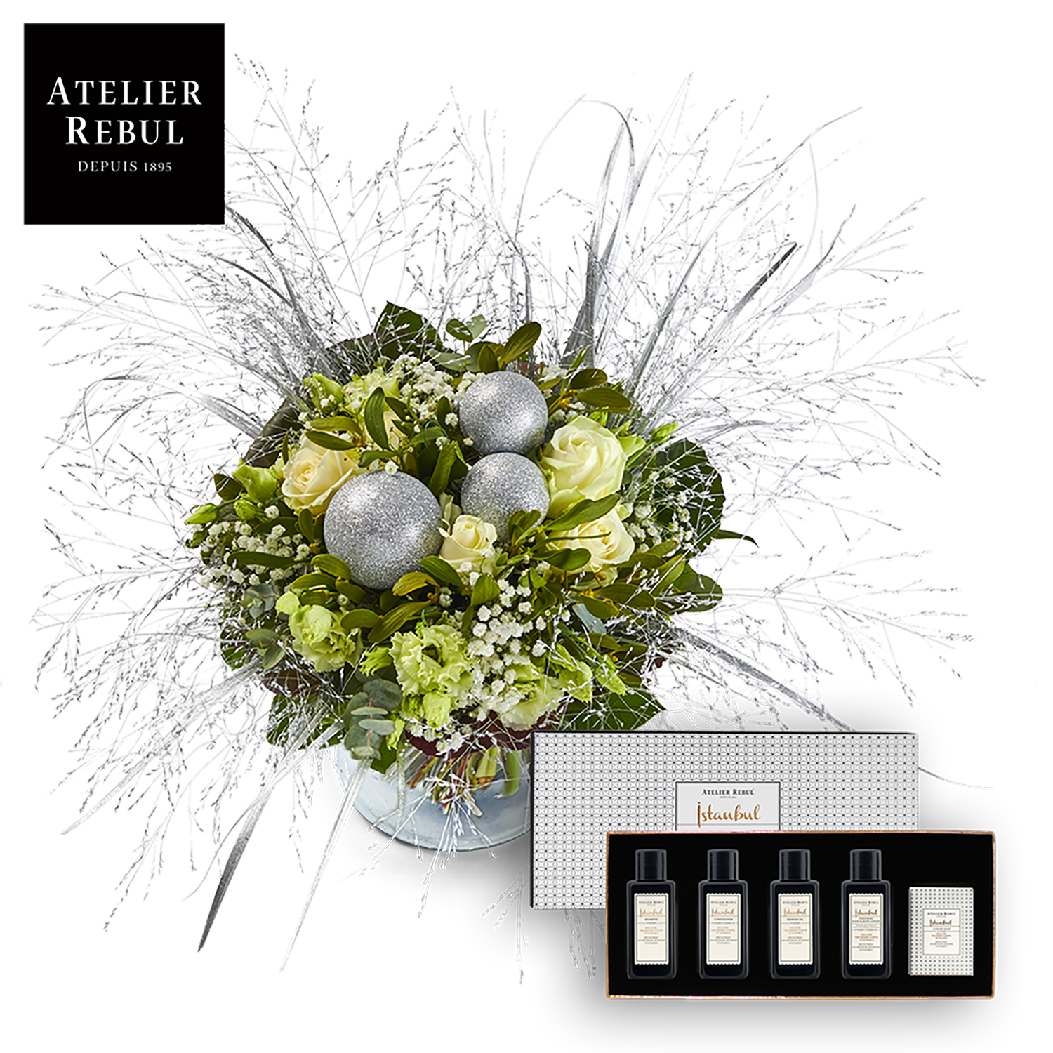 product image for White Christmas bouquet Atelier Rebul TM