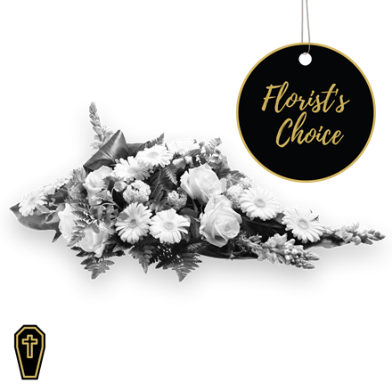 Funeral spray arrangement - Florist’s Choice
