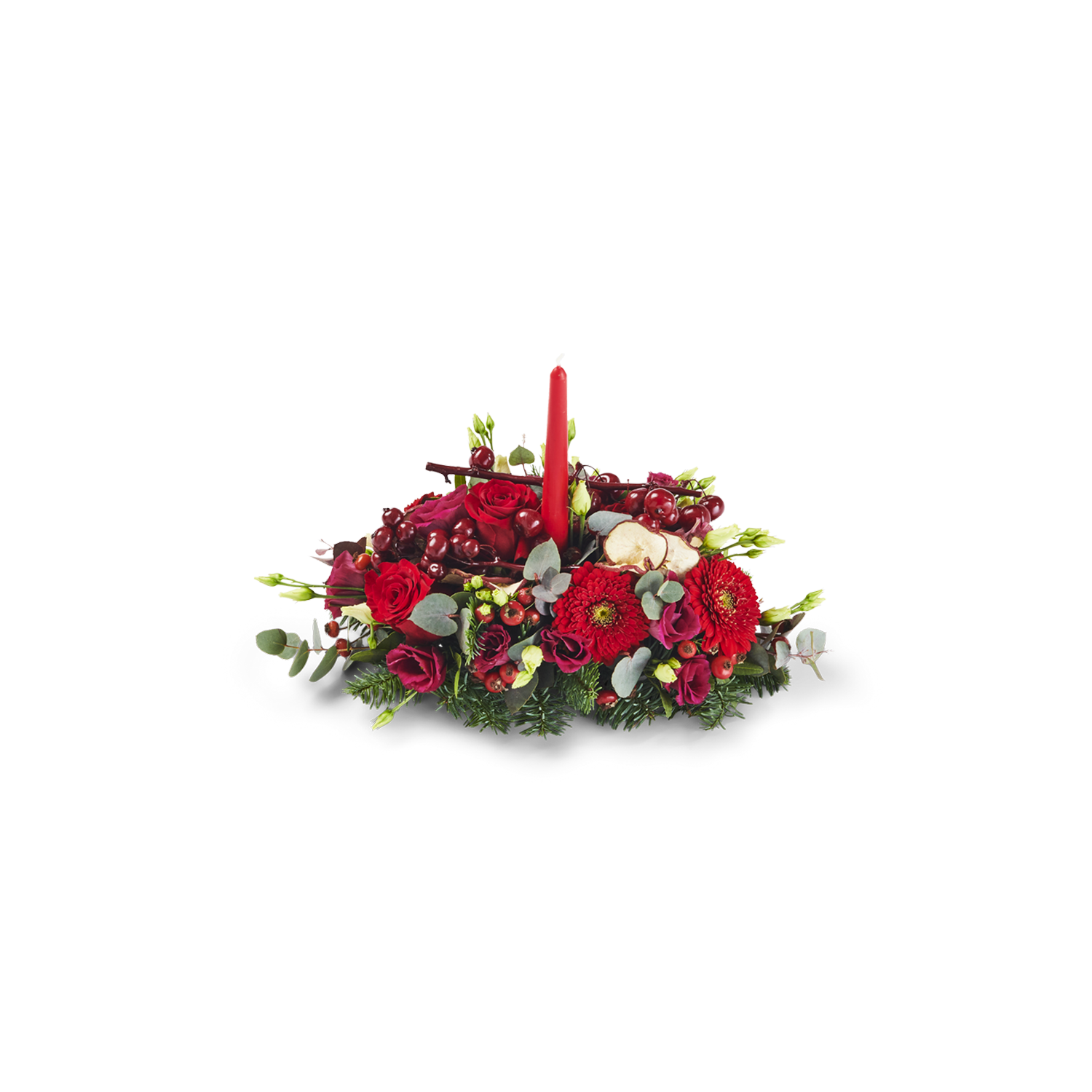 product image for Christmas log red