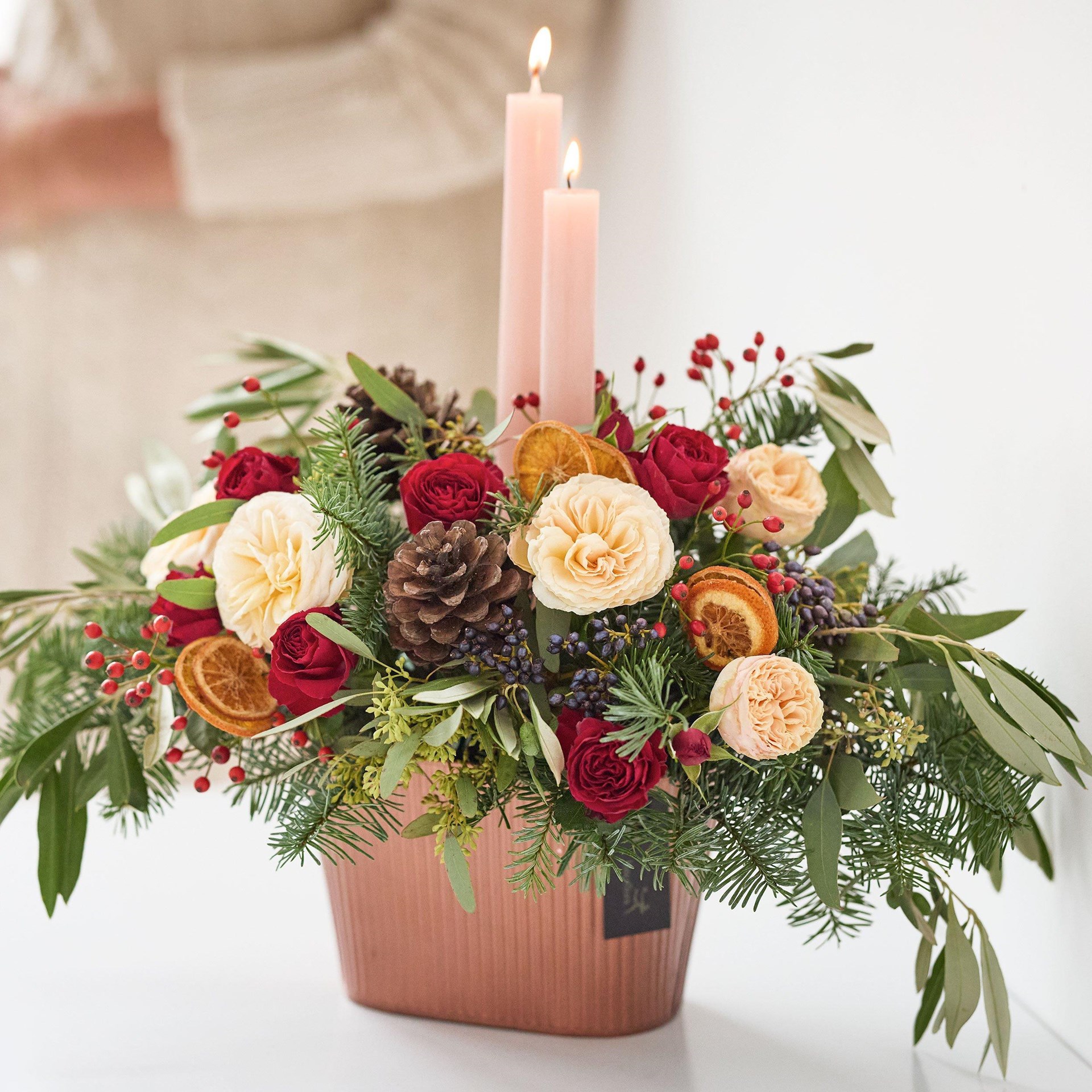 product image for Luxe Christmas Candle Arrangement