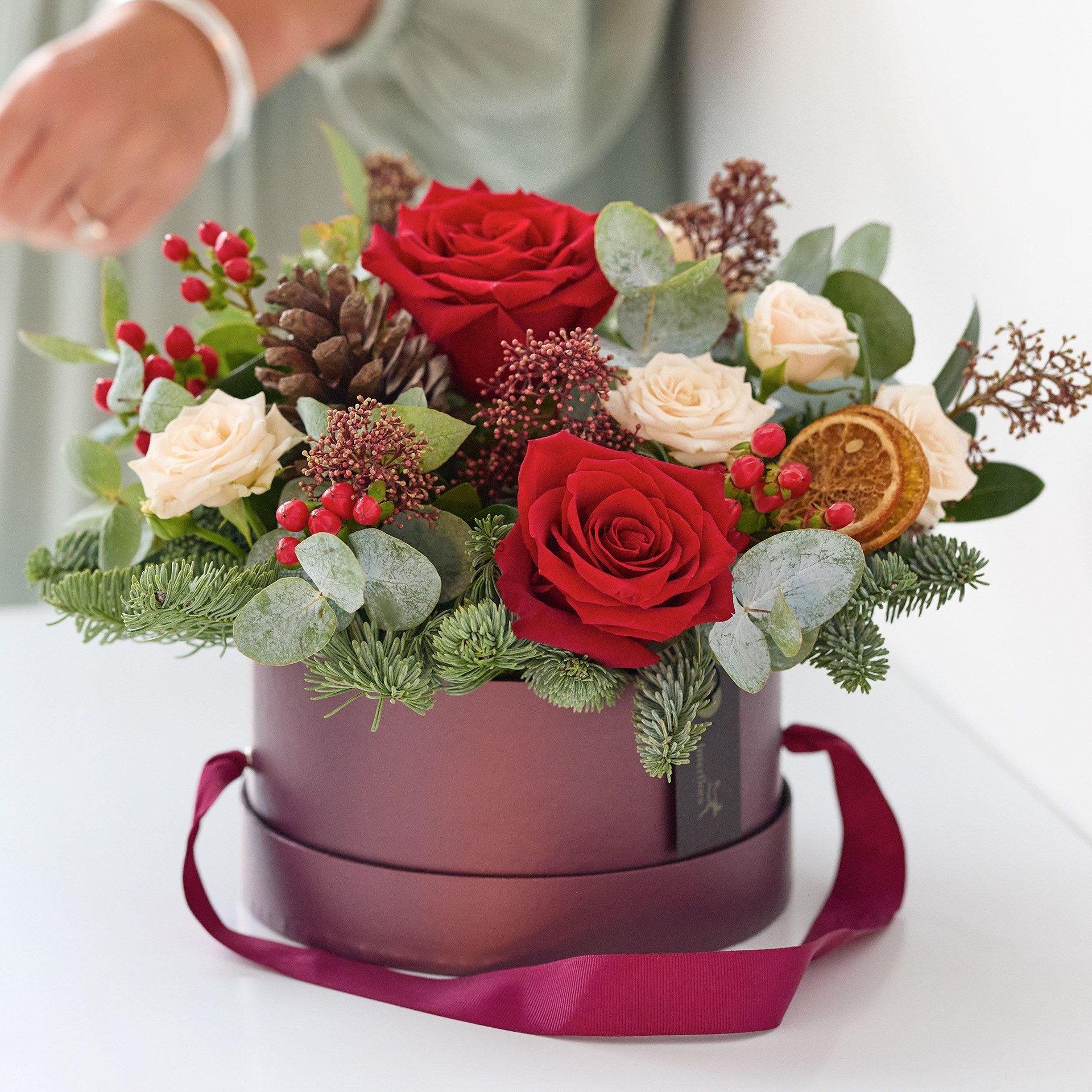 product image for Classic Christmas Hatbox