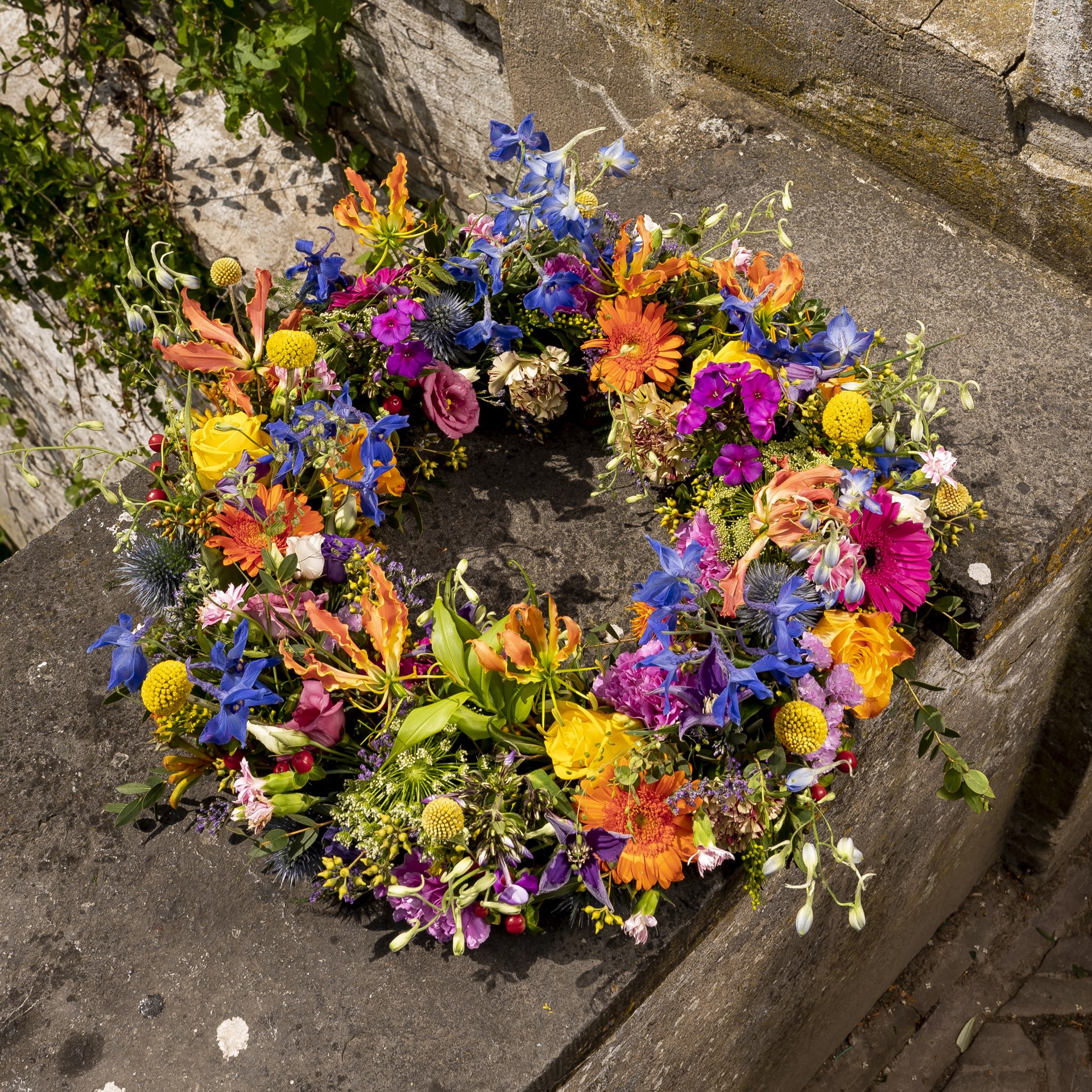 product image for Wreath with ribbon