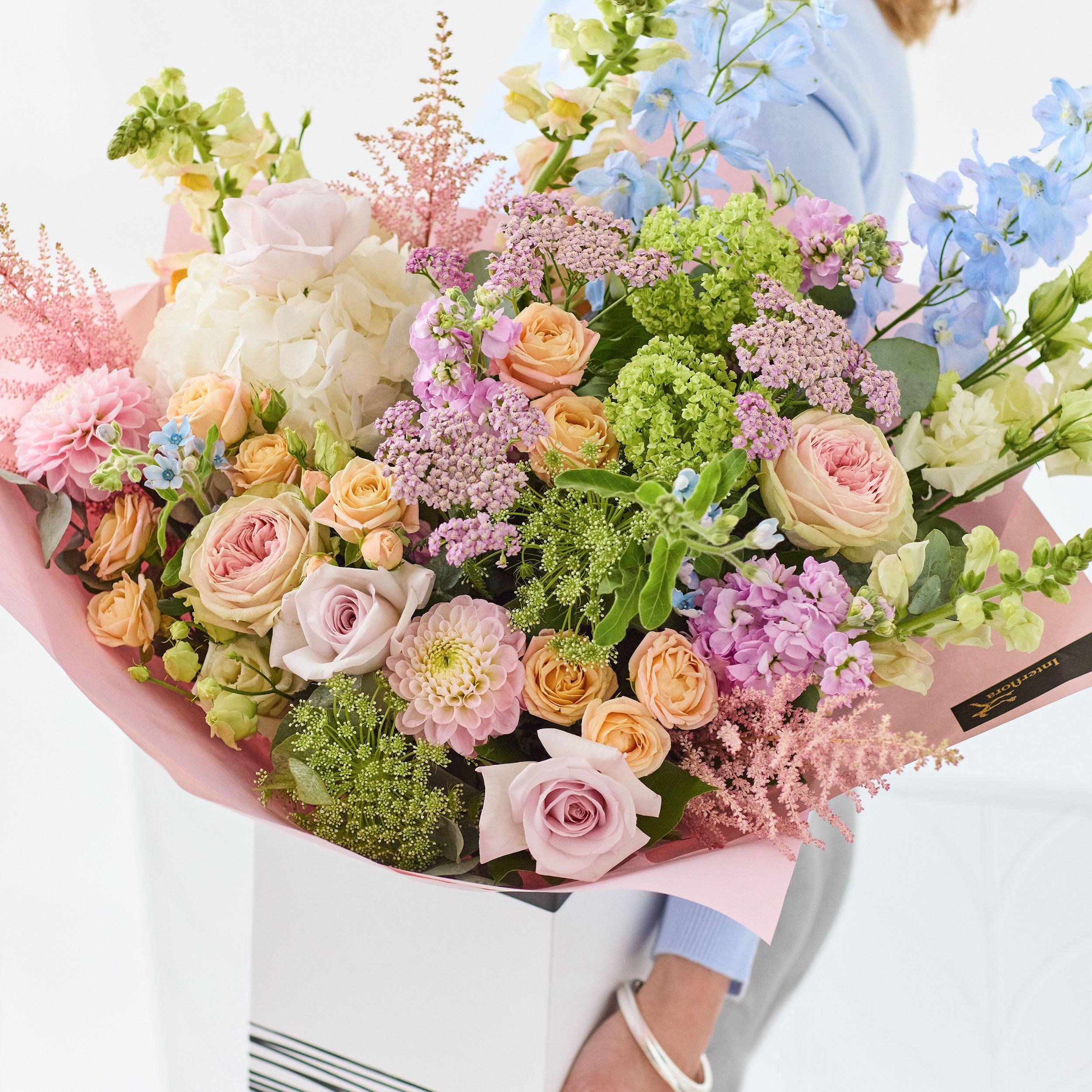 Opulent Pastel Bouquet.