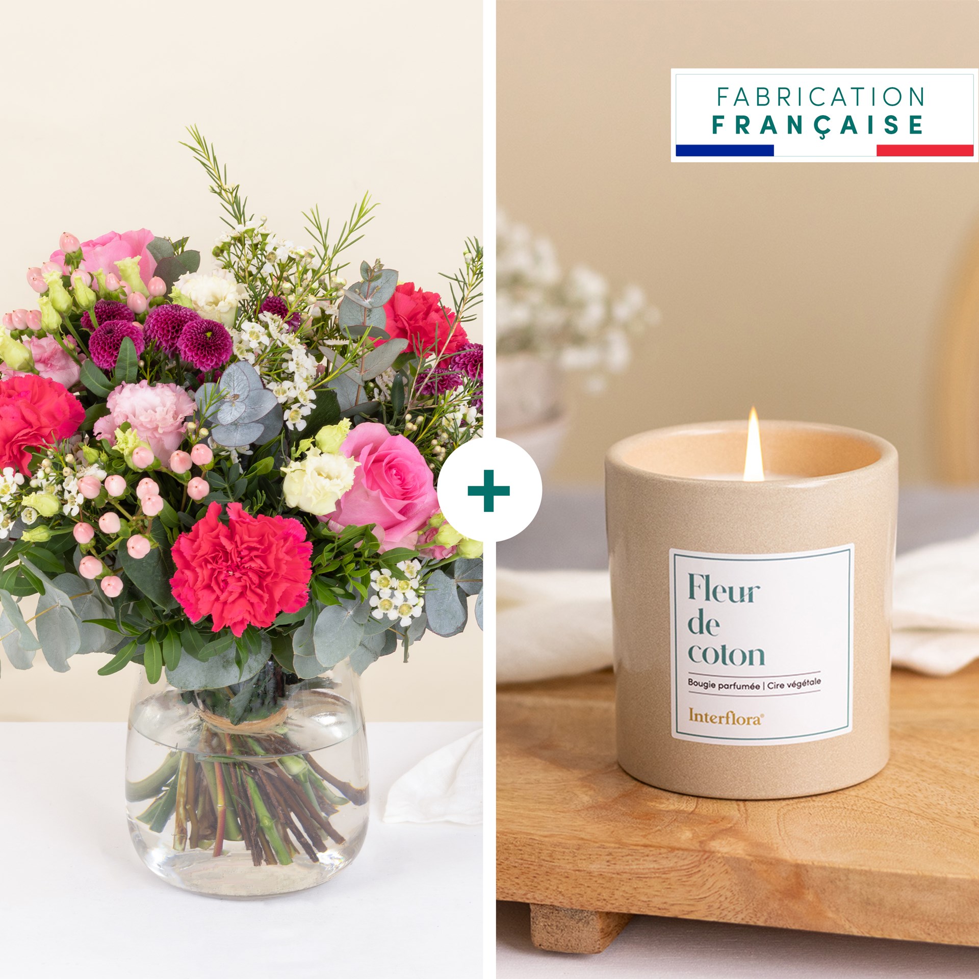 product image for Rosa Bella et sa bougie parfumee