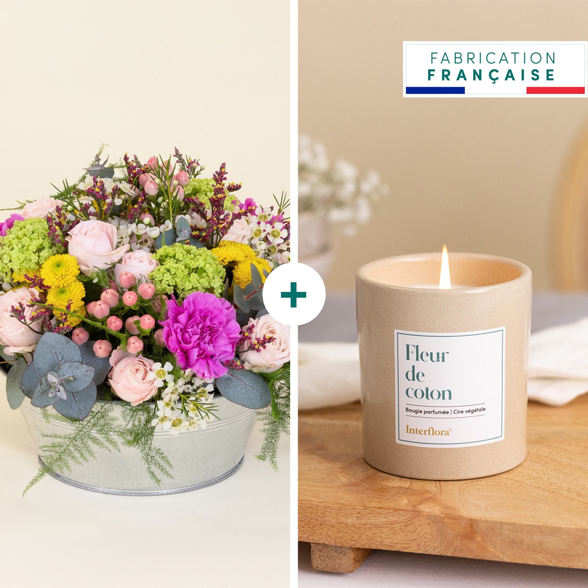 product image for Echappee fleurie et sa bougie parfumee