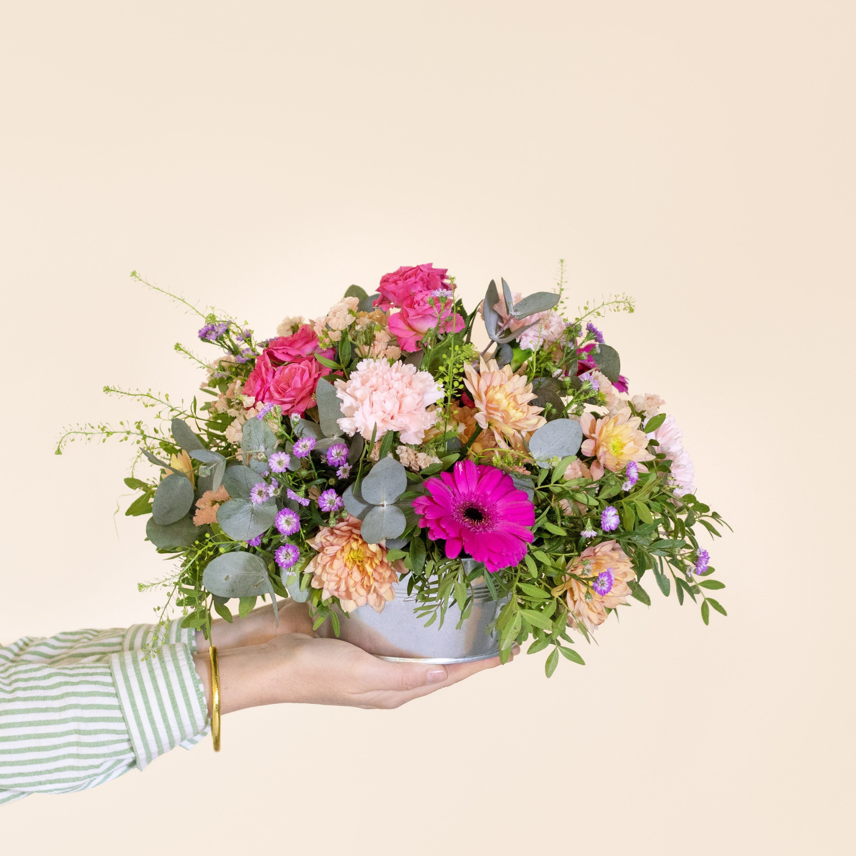 Sicilia - mixed centerpiece with flowers