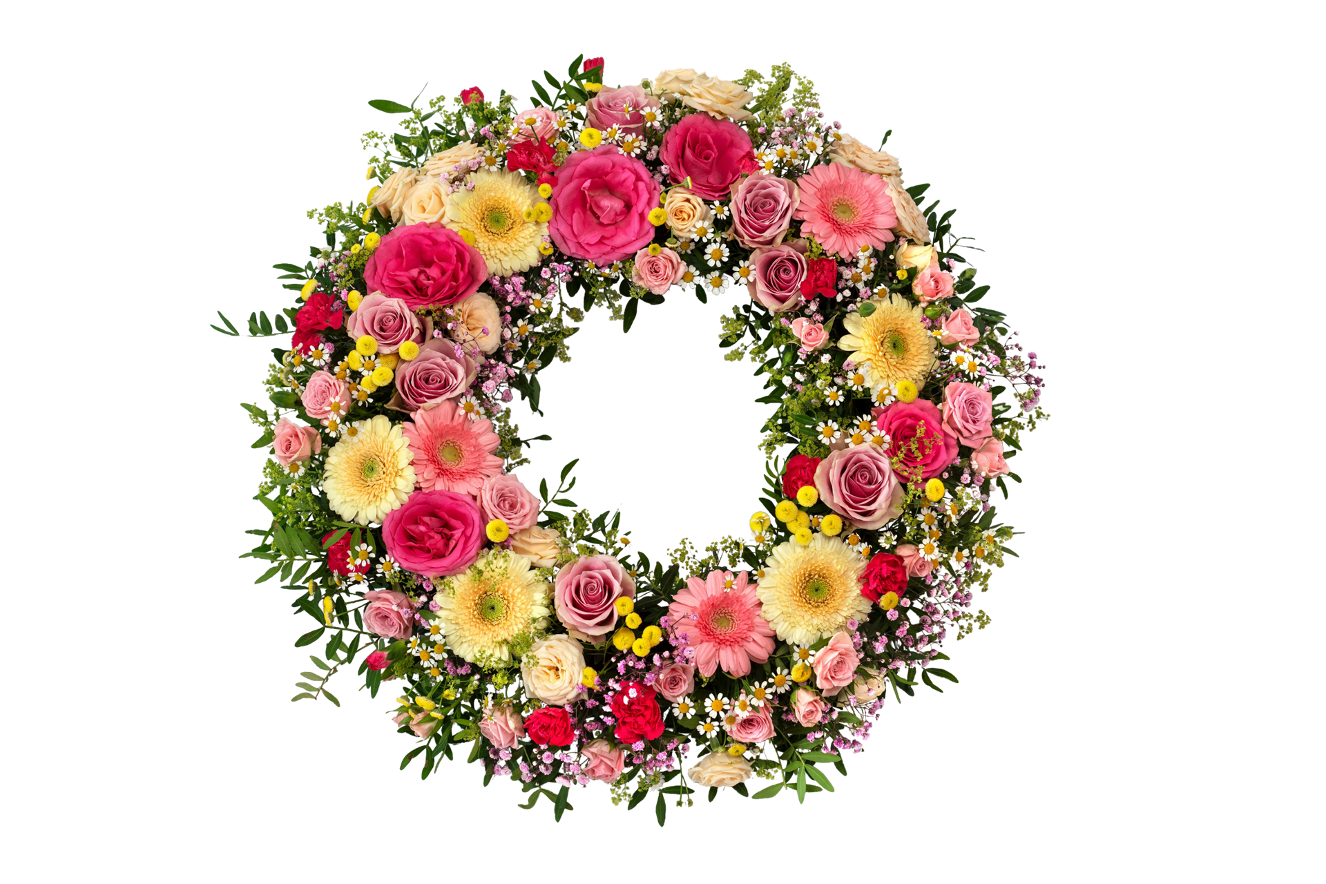product image for Funeral Wreath with ribbon 250345