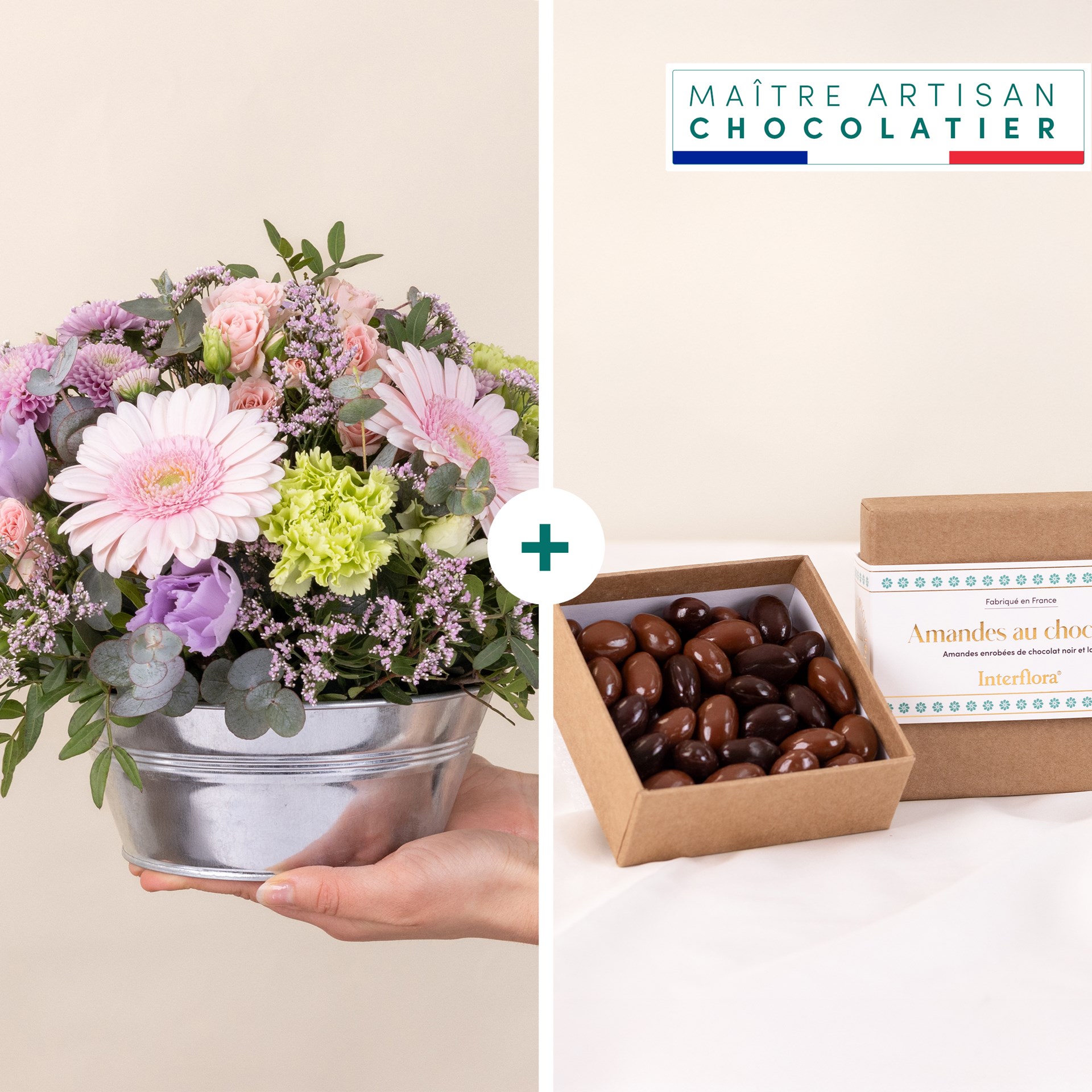 product image for Pastel bloom and chocolates - Zeste tendre