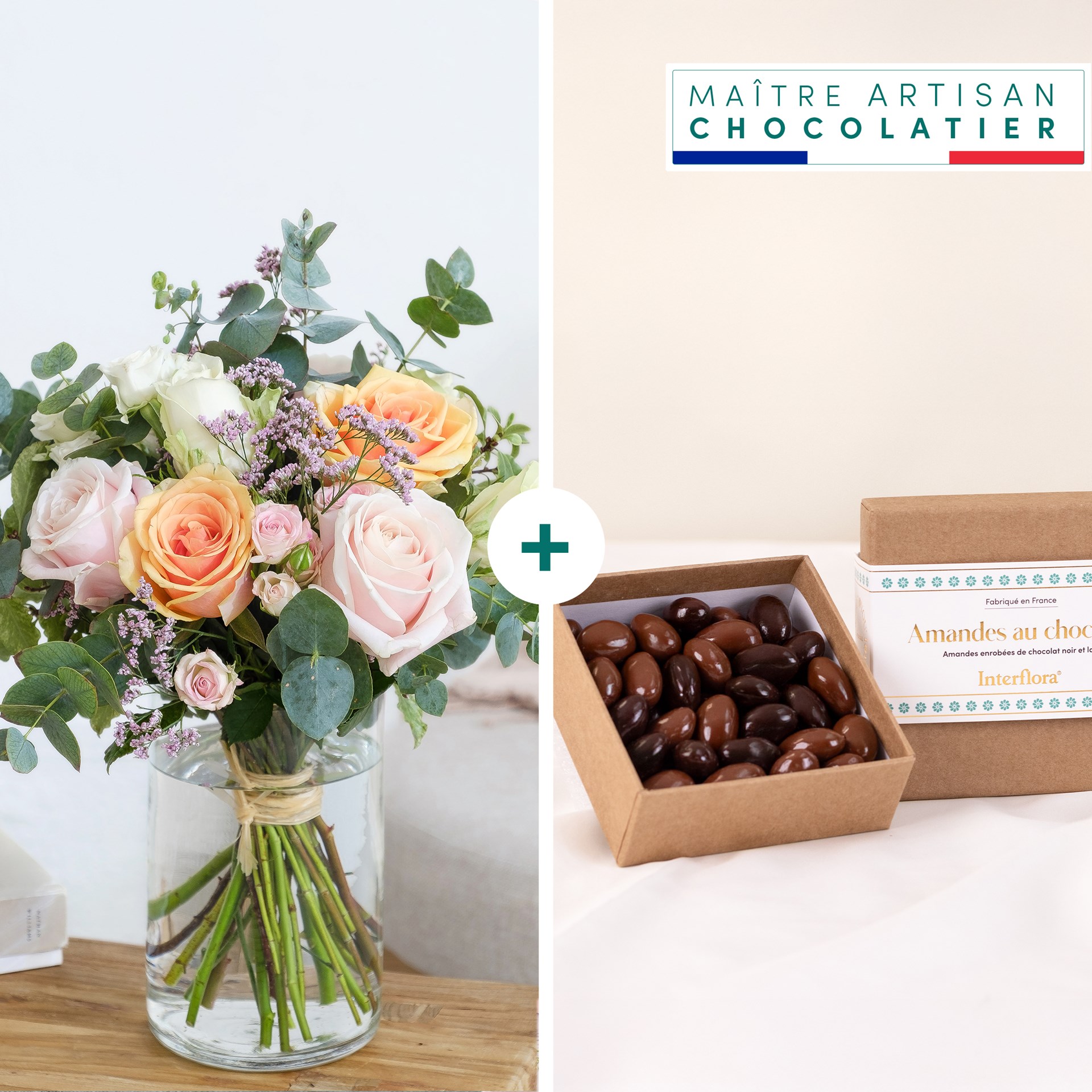 product image for Delicatesse et chocolats - Pastel roses and chocolate